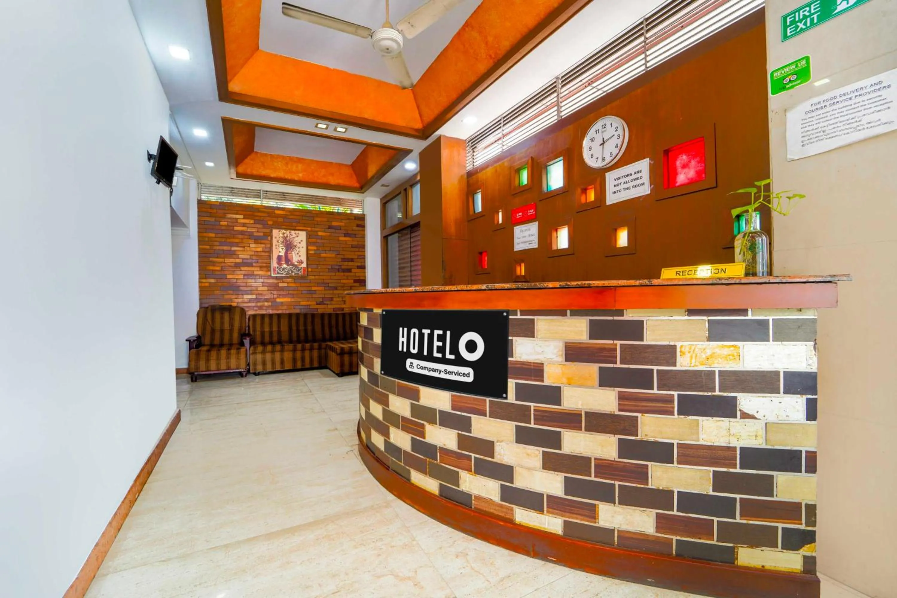 Lobby or reception in Hotel O Kaloor Metro Station
