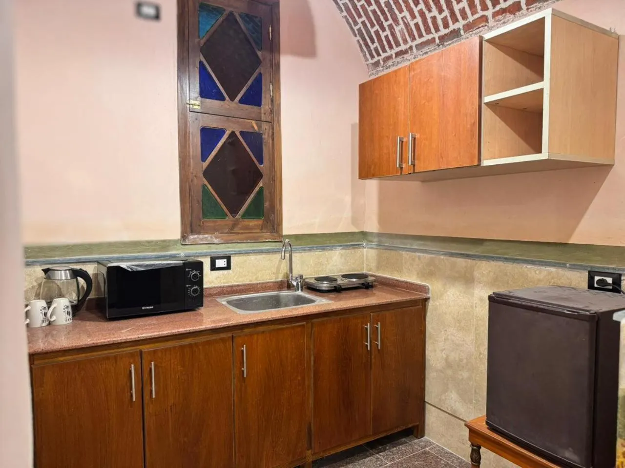 Kitchen or kitchenette in El Juneina Villas