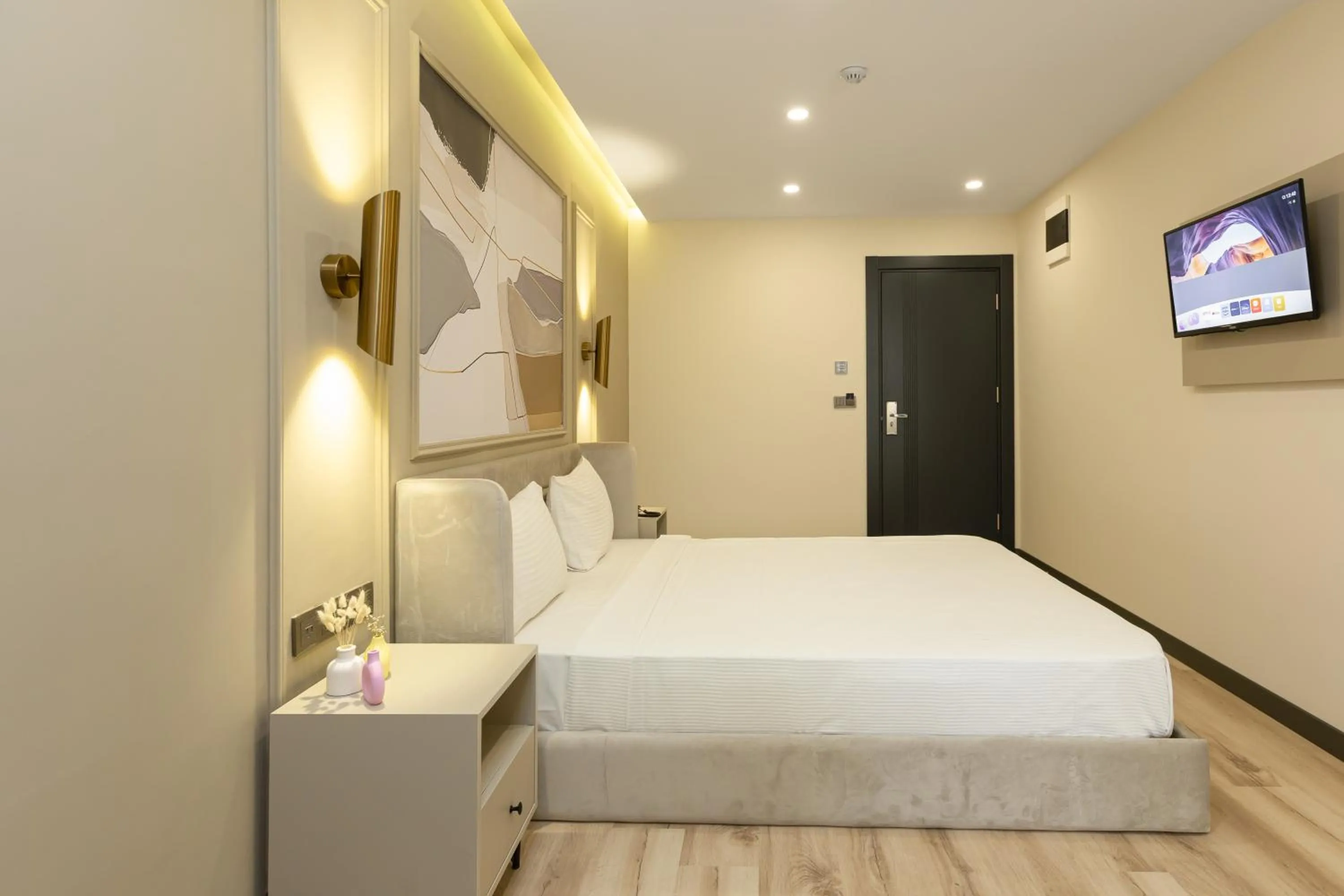 TV and multimedia, Bed in Fora Inn Lara