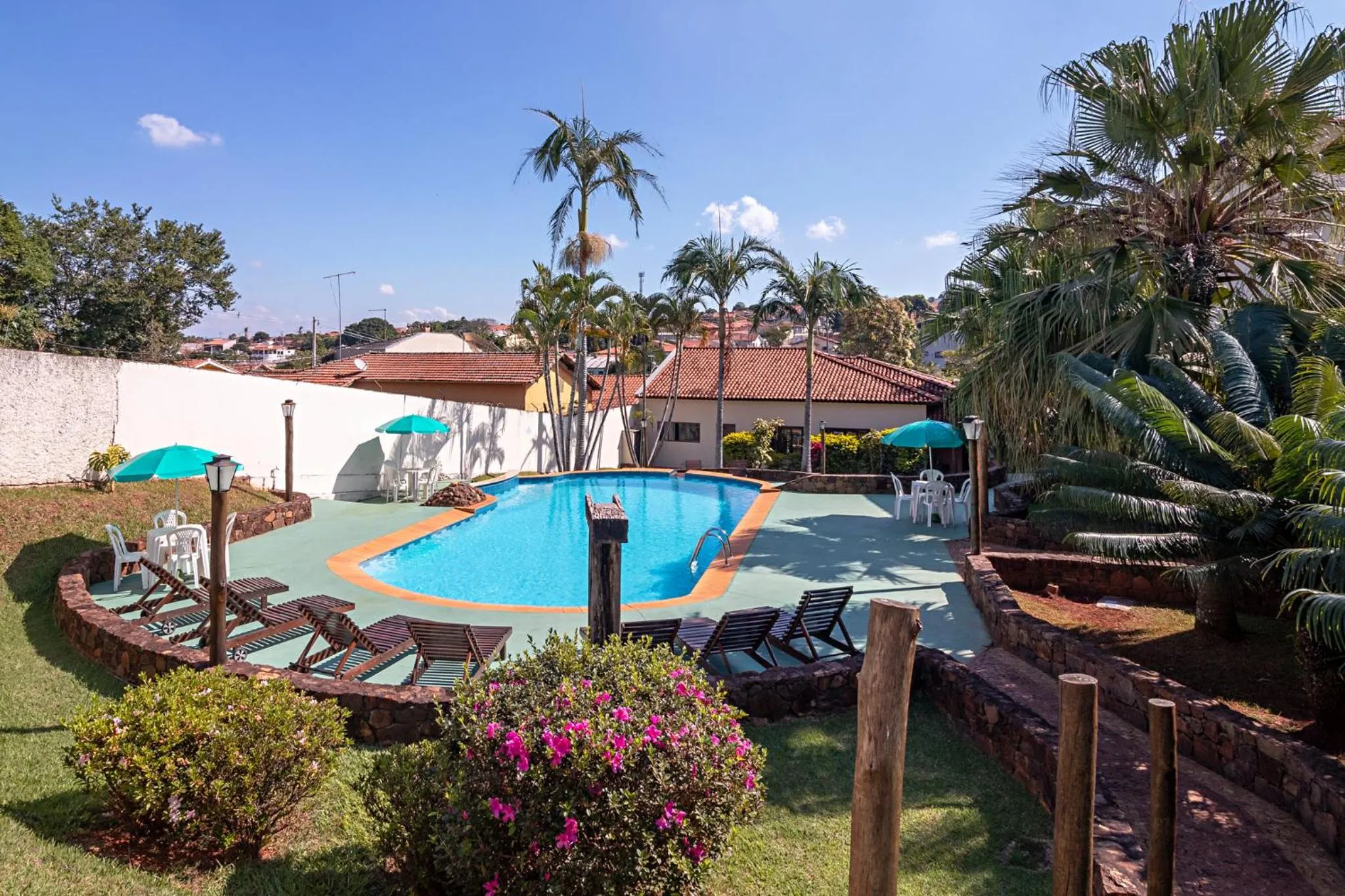 Garden view in Hotel Vivenda das Cachoeiras