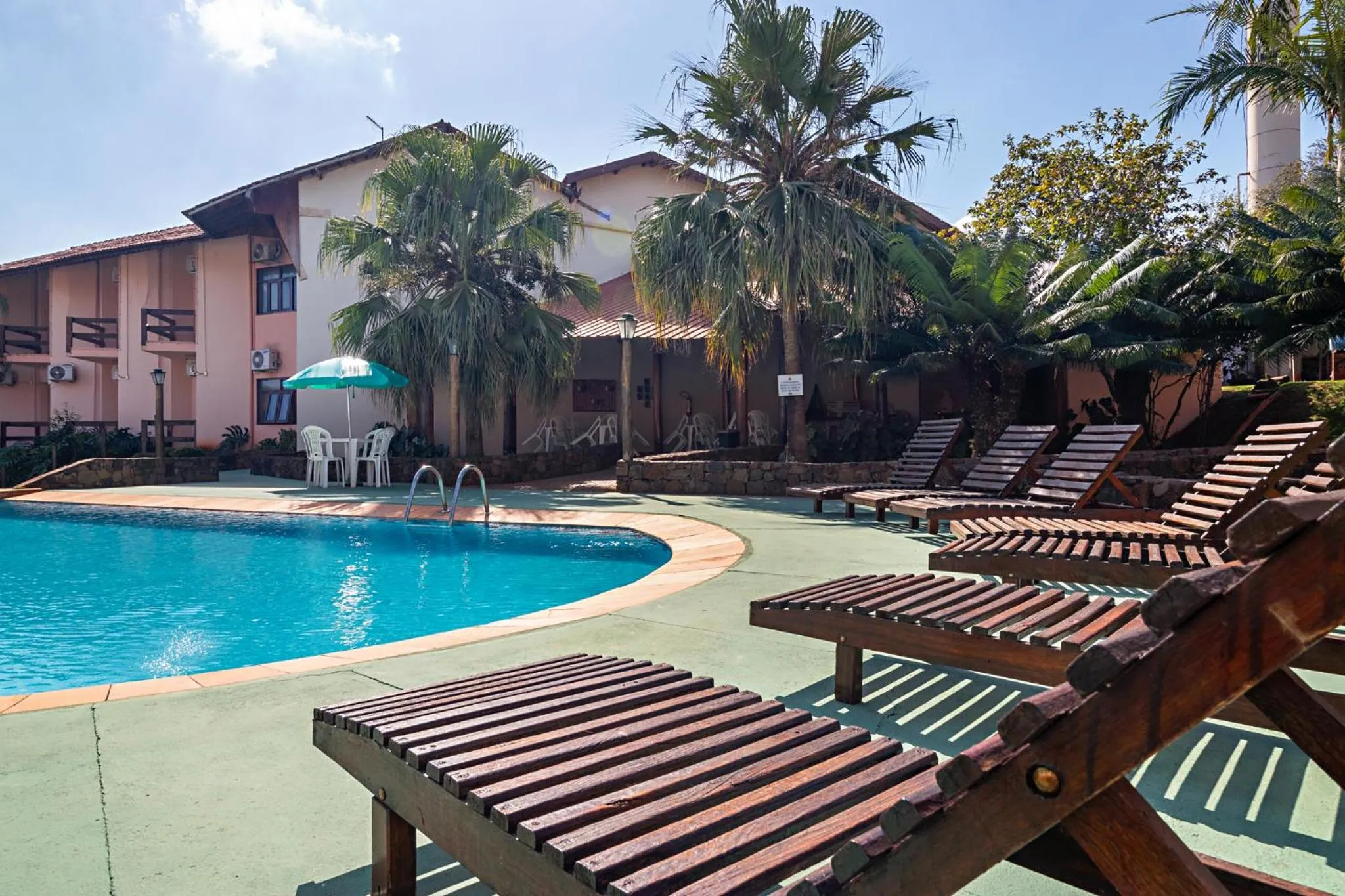 Swimming pool in Hotel Vivenda das Cachoeiras