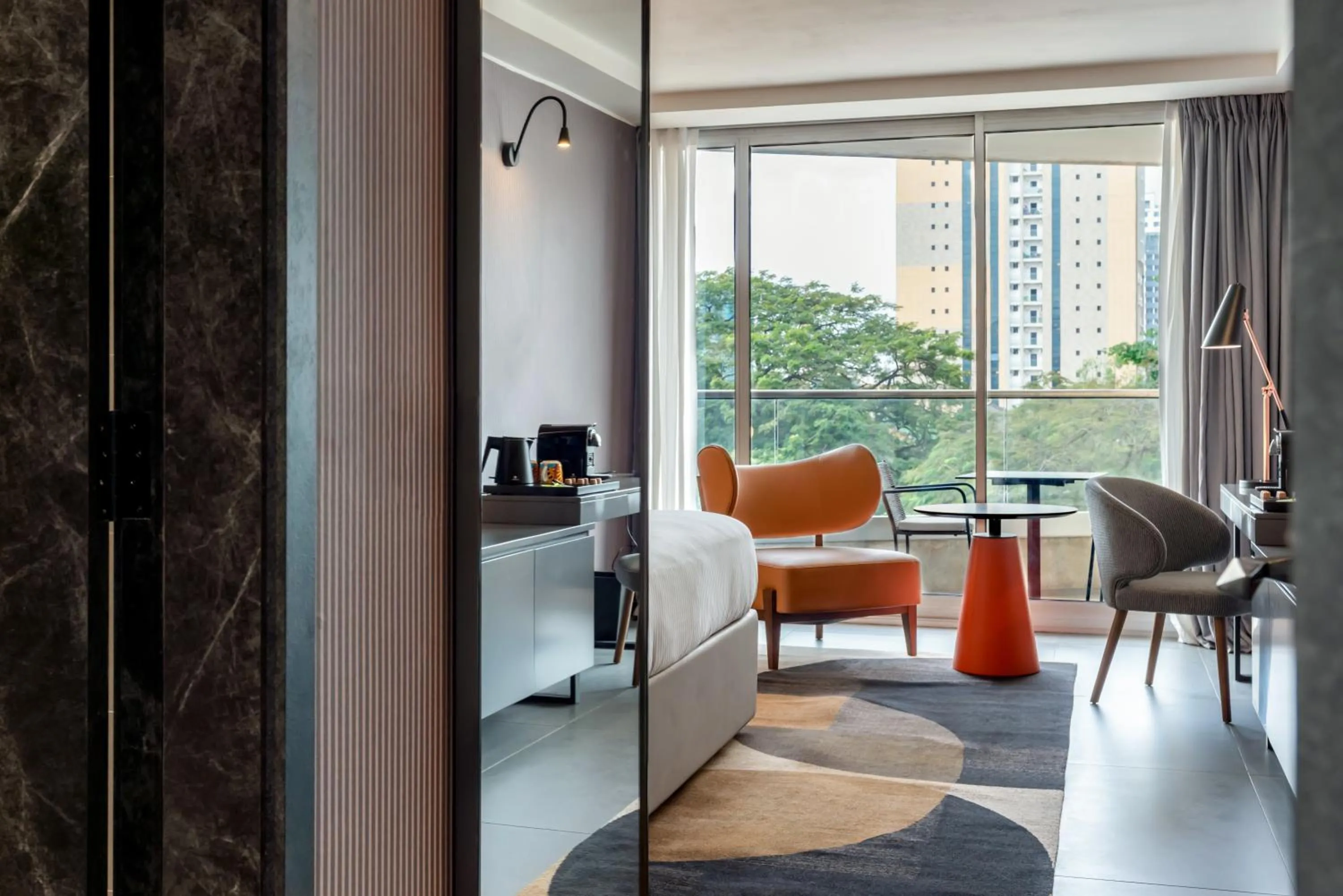 Dining area in Pullman Kinshasa Grand Hotel