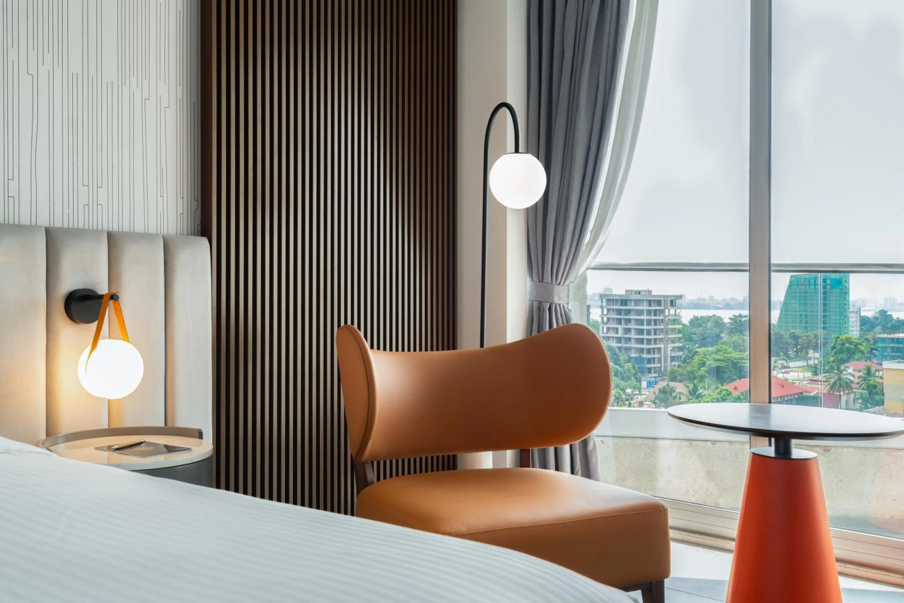 Bedroom, Bed in Pullman Kinshasa Grand Hotel