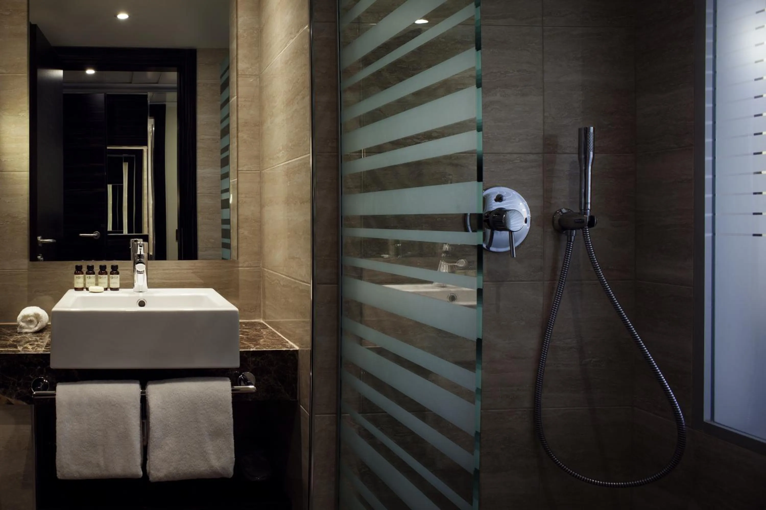 Bathroom in Pullman Kinshasa Grand Hotel