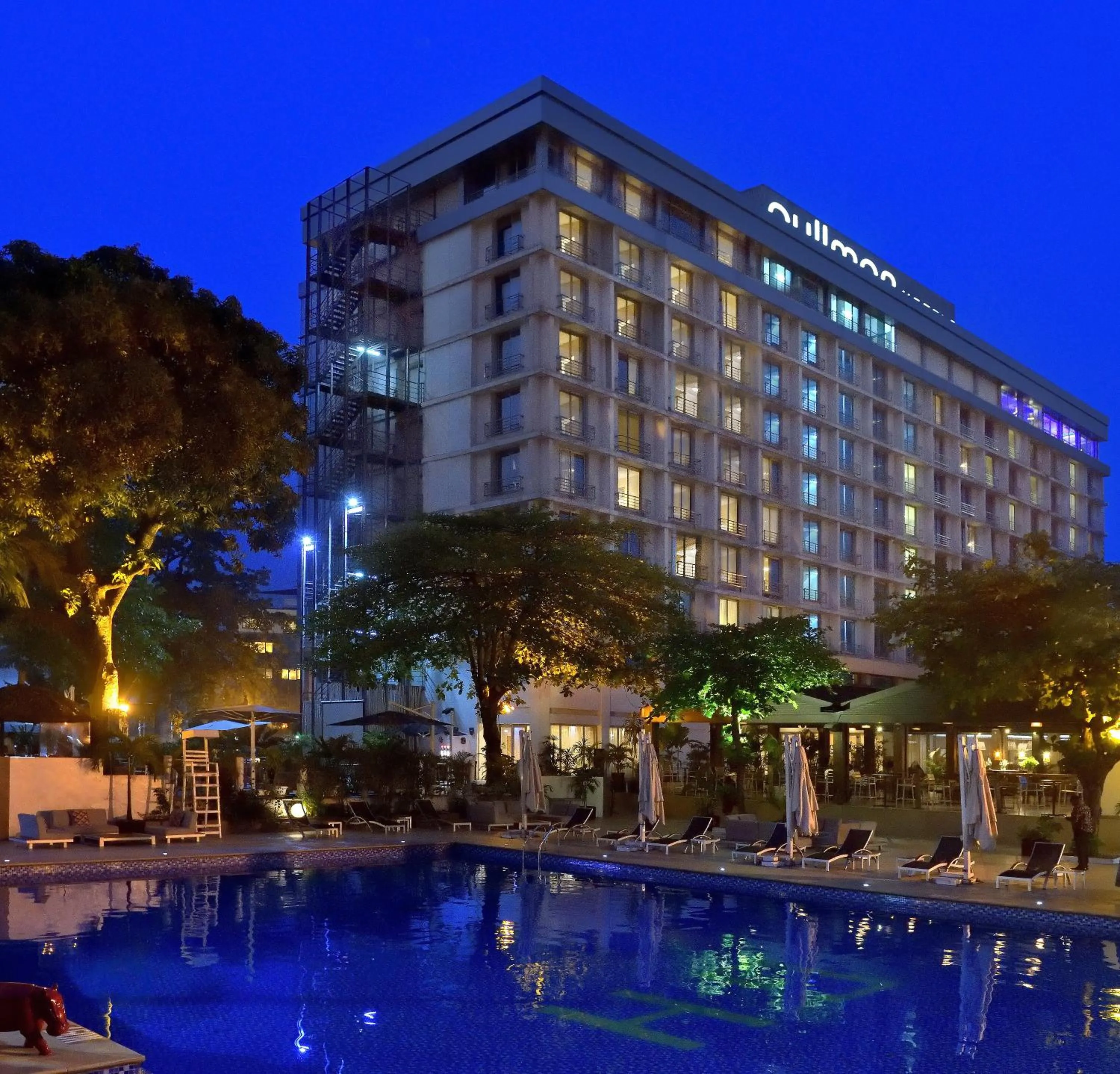 Property building in Pullman Kinshasa Grand Hotel