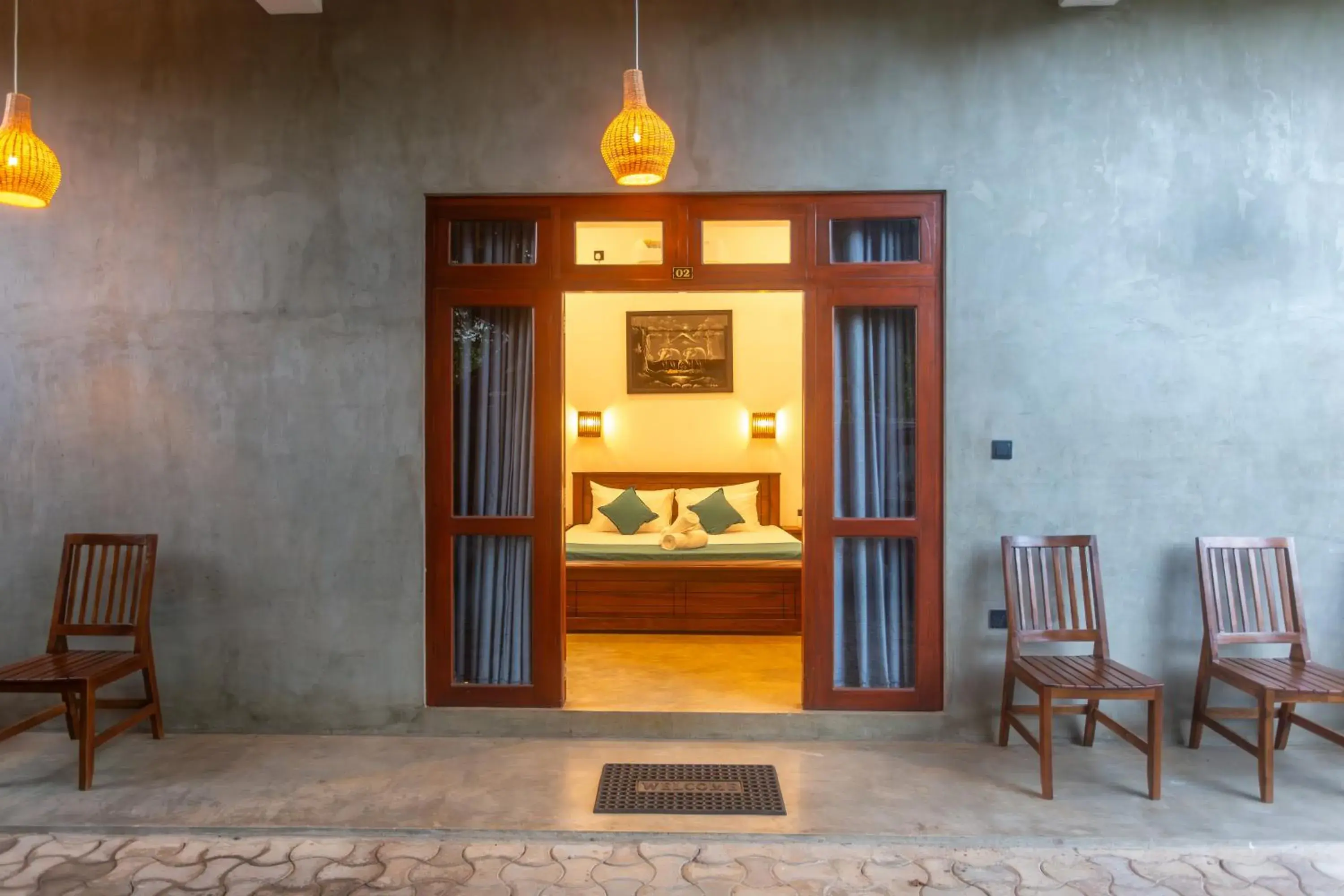 Triple Room with Private Bathroom in Mich's Surf Villa & Hostel Triple Room with Private Bathroom in Mich's Surf Villa & Hostel