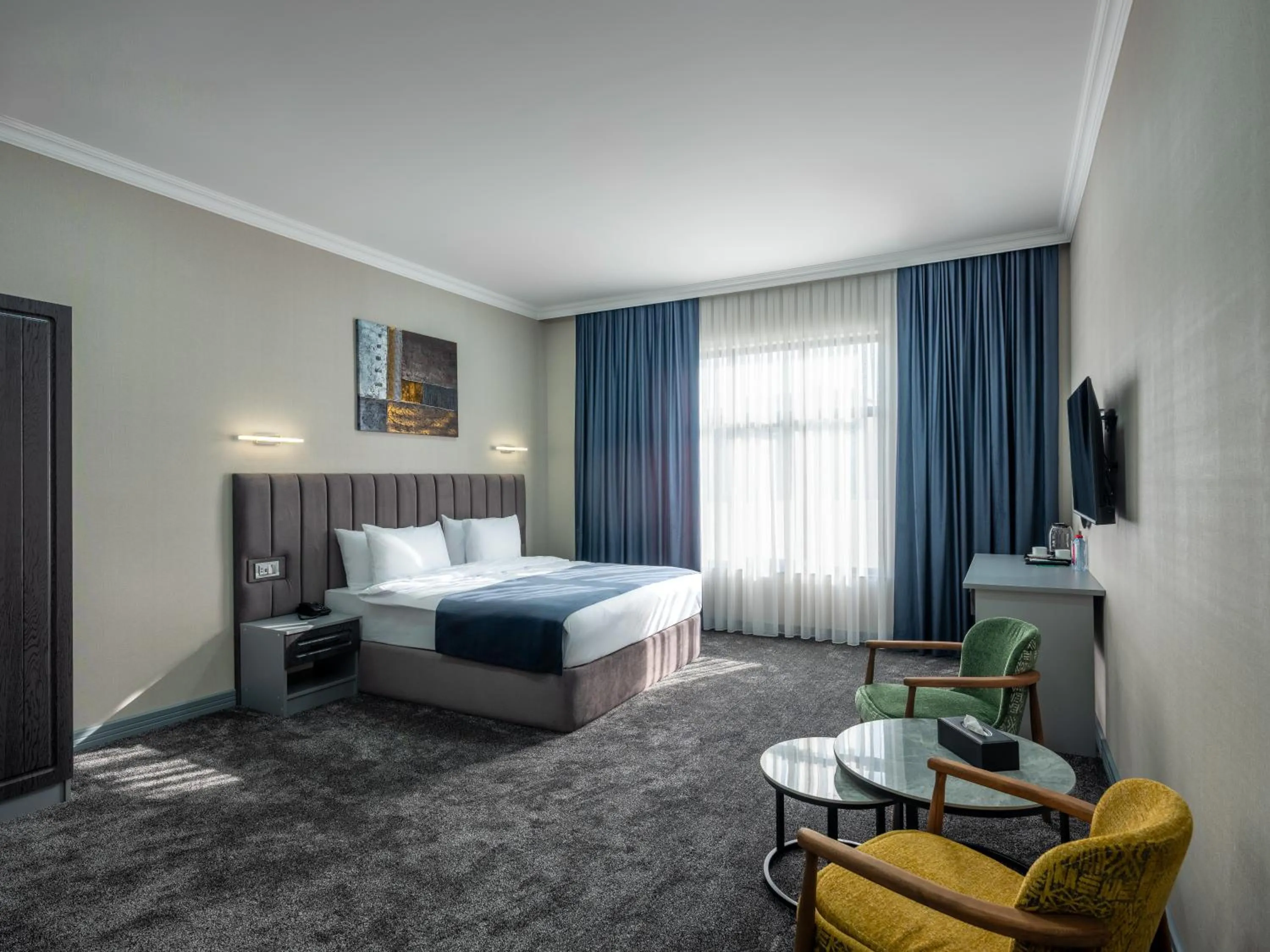 Bed in Novo Sky Hotel