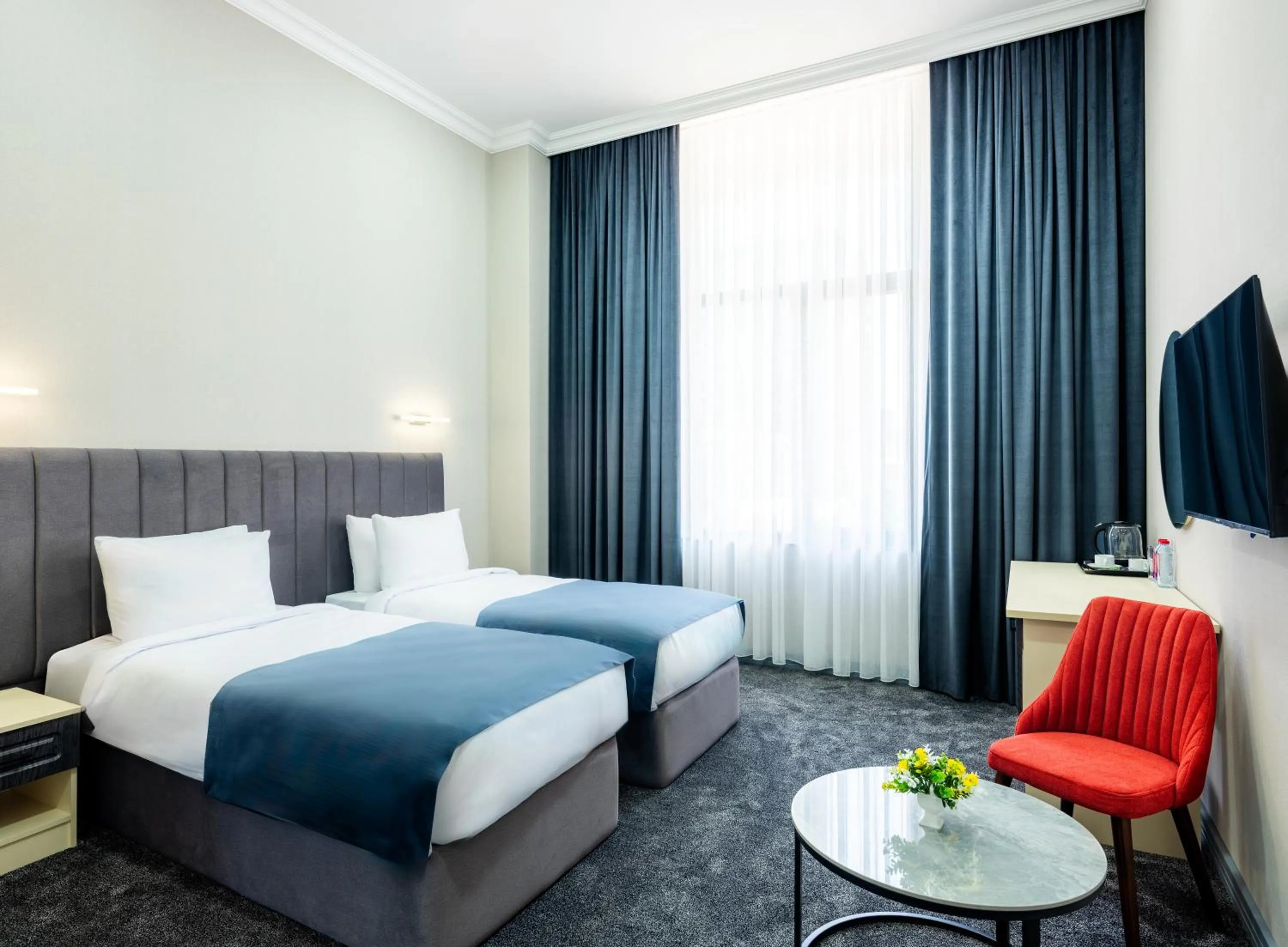 Bed in Novo Sky Hotel