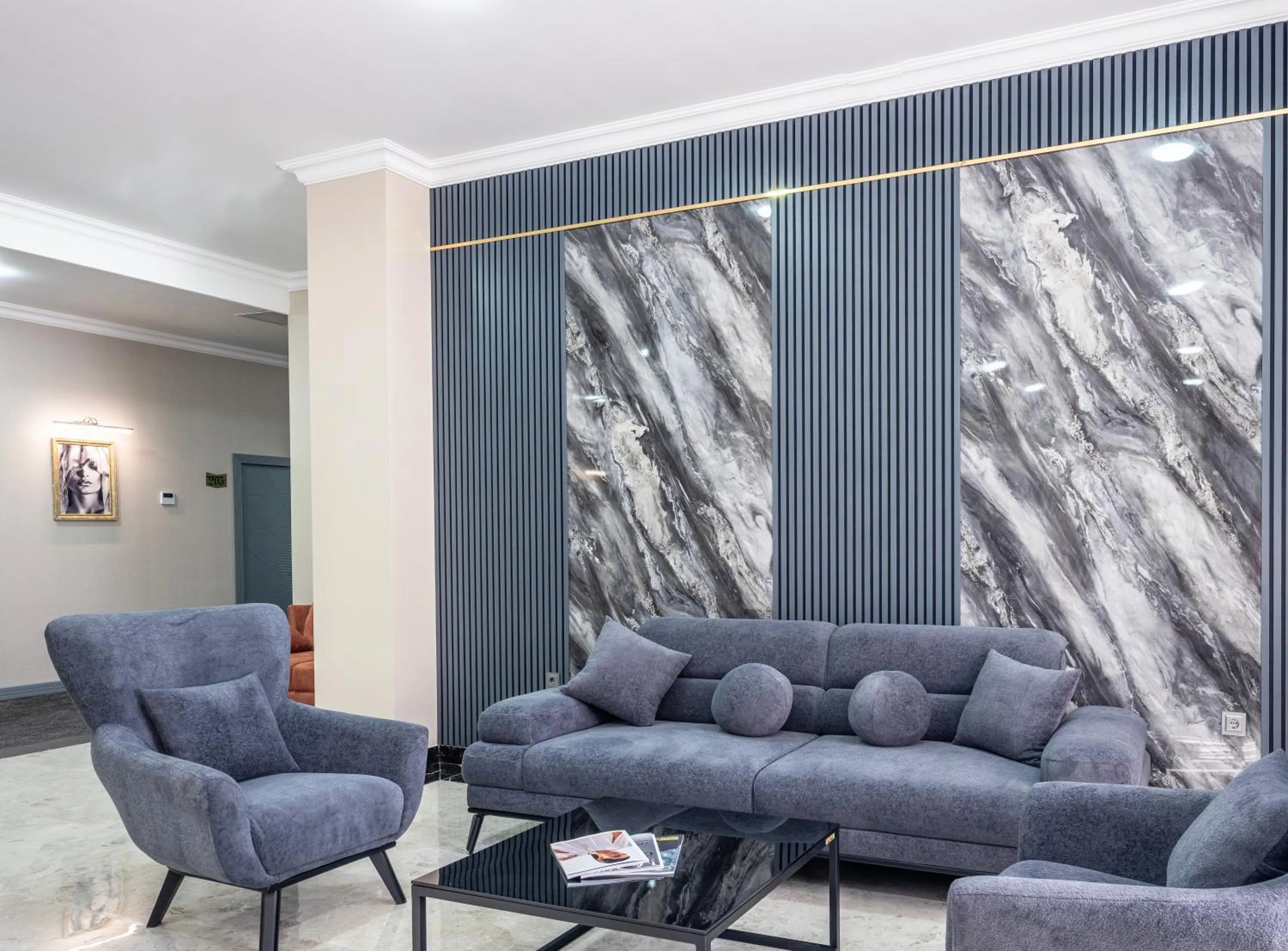 Lobby or reception in Novo Sky Hotel