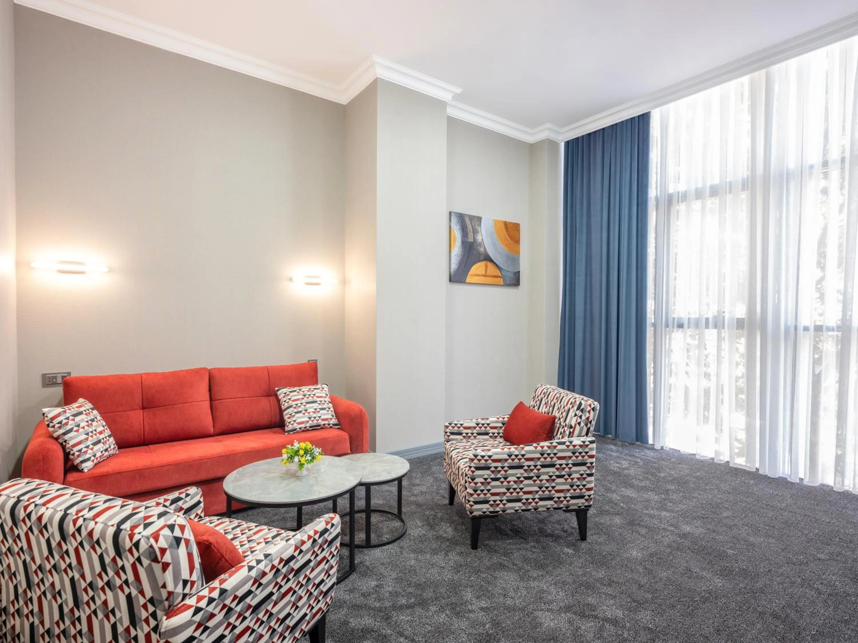 Living room in Novo Sky Hotel