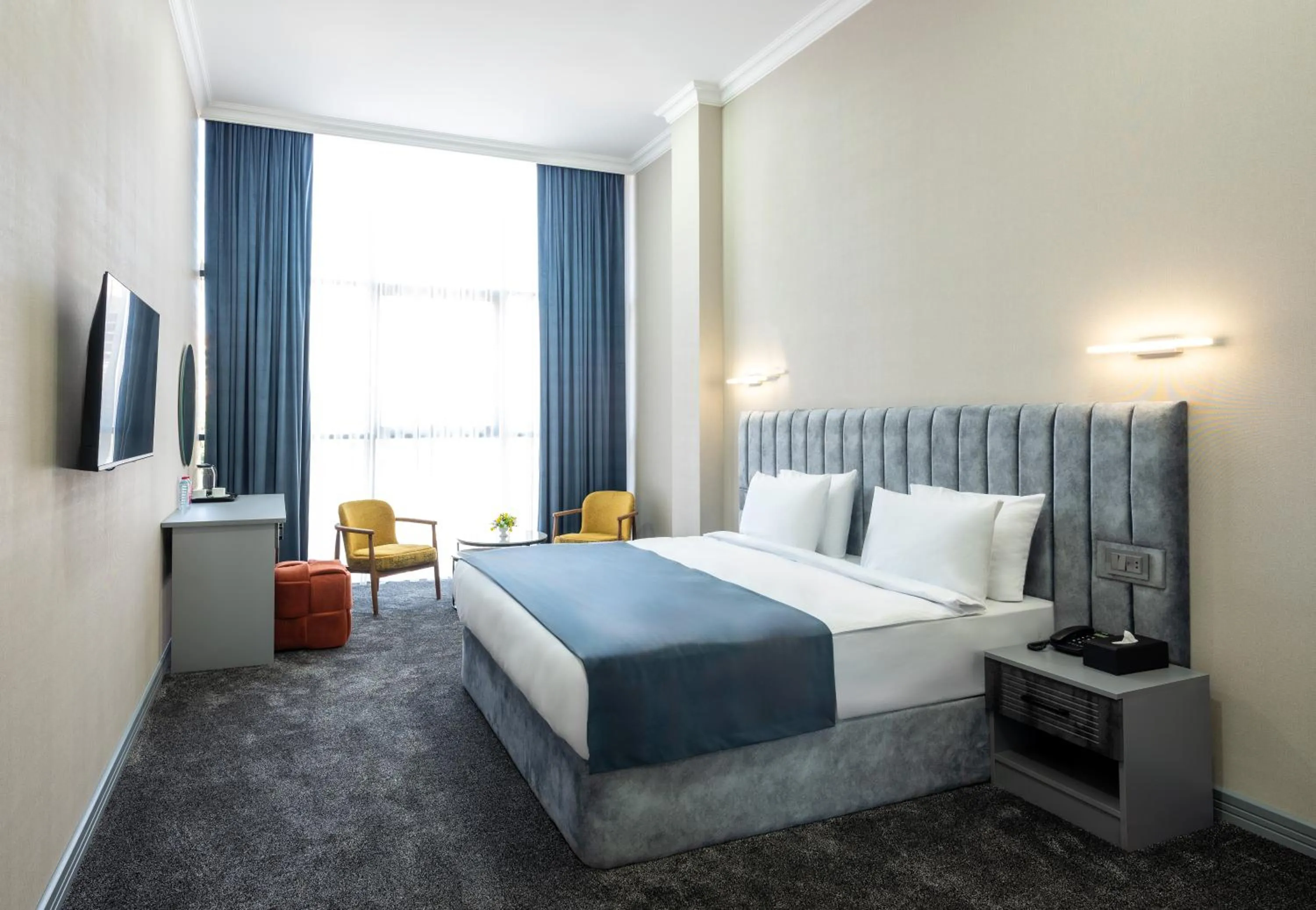 Bed in Novo Sky Hotel