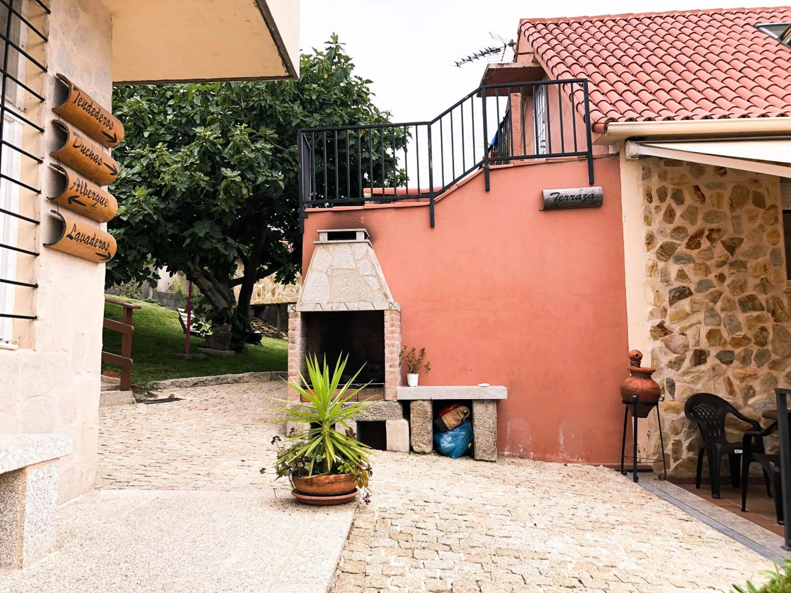 BBQ facilities in O Refuxio de la Jerezana