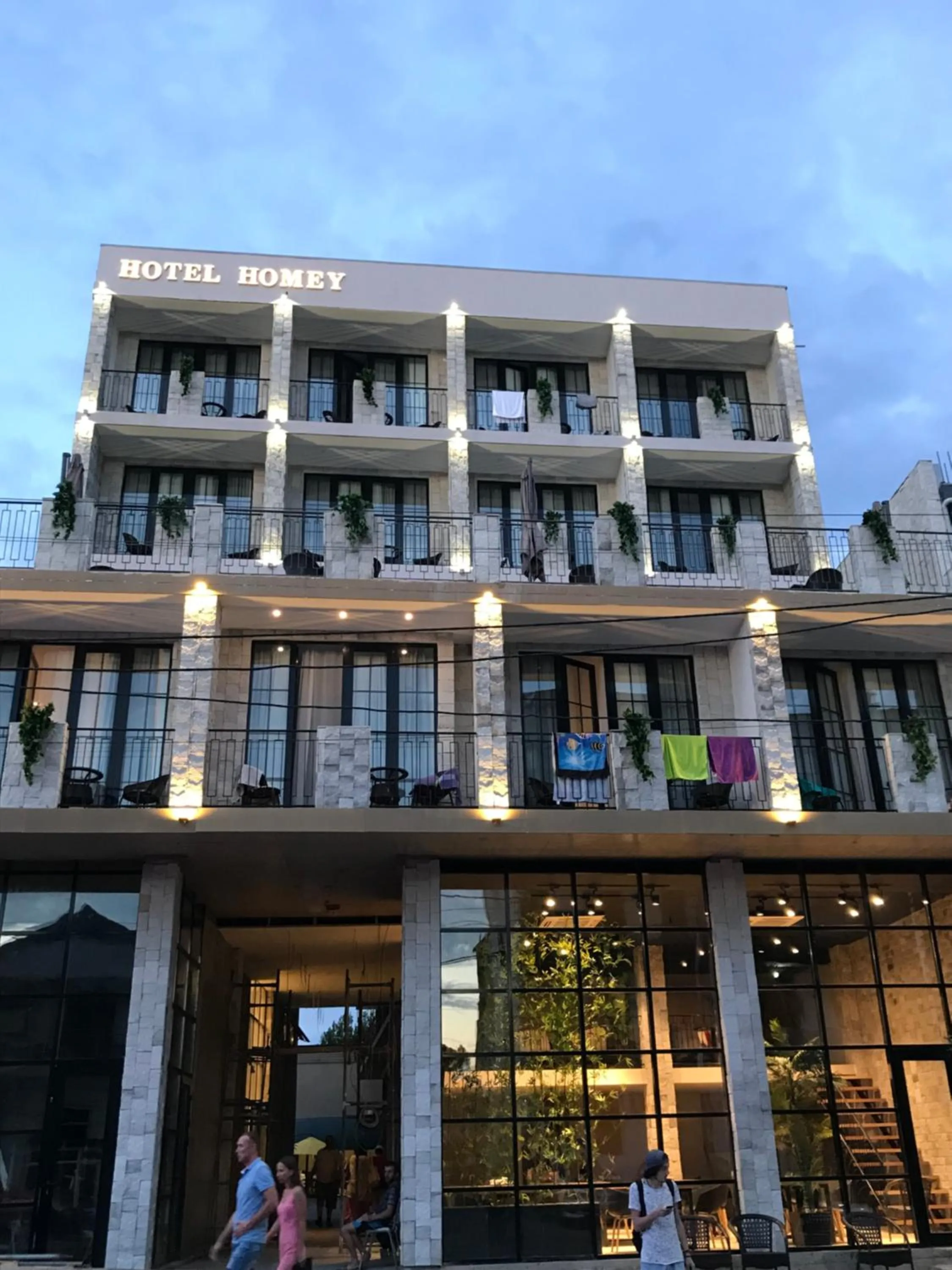Facade/entrance in Hotel Homey Kobuleti