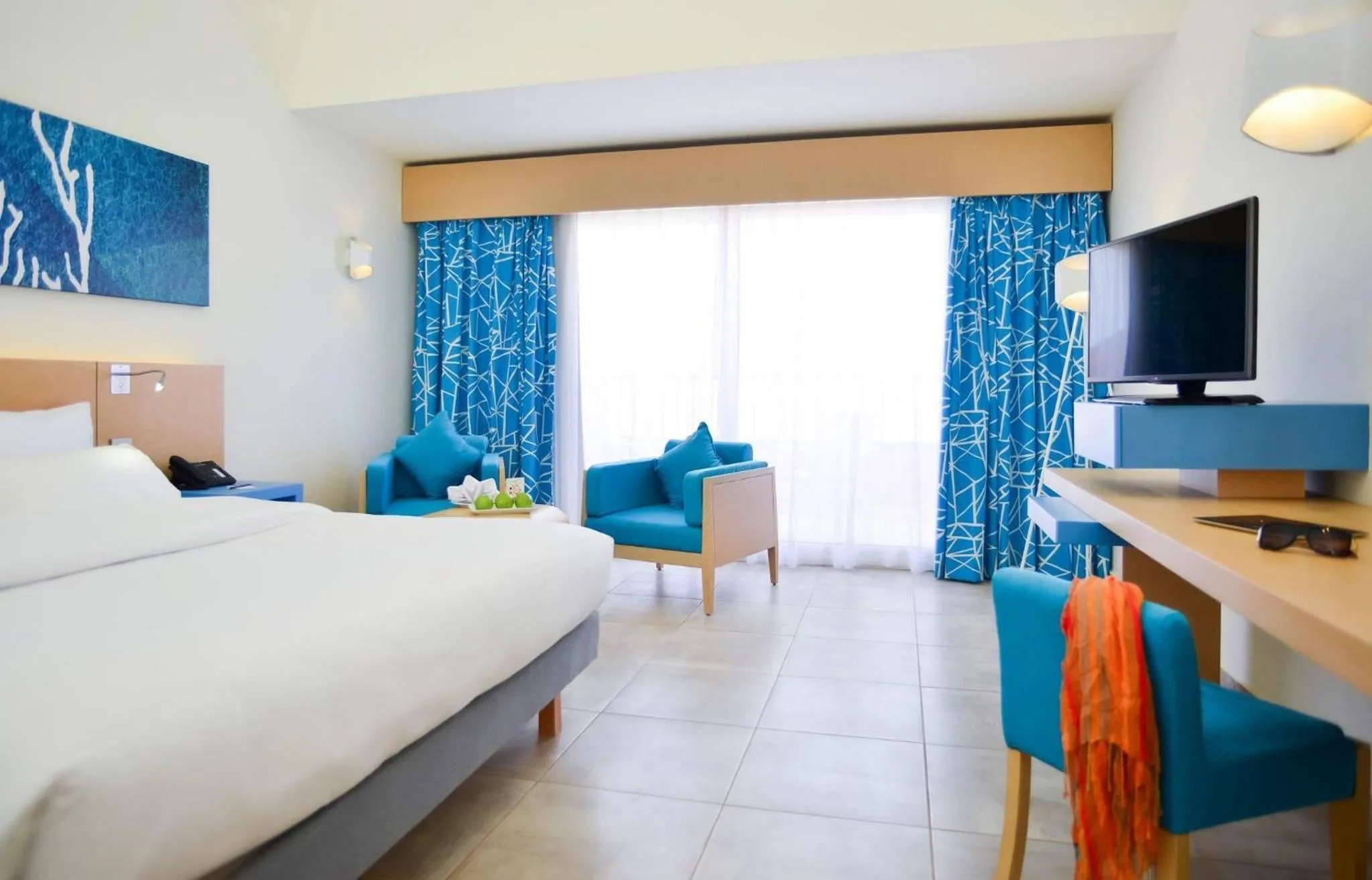 Property building, Bed in Novotel Marsa Alam Beach Resort