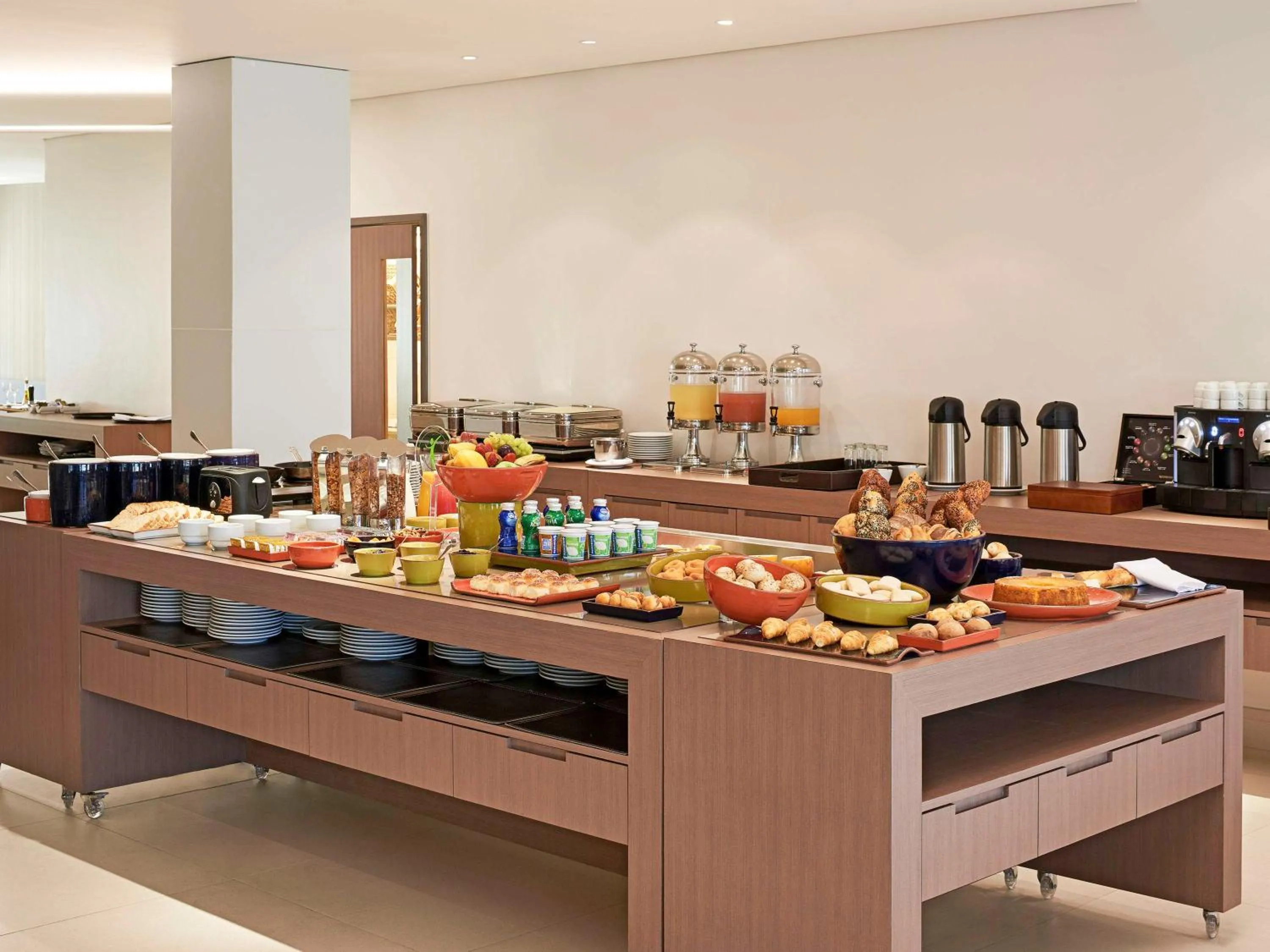 Breakfast in Novotel Rio de Janeiro Barra da Tijuca