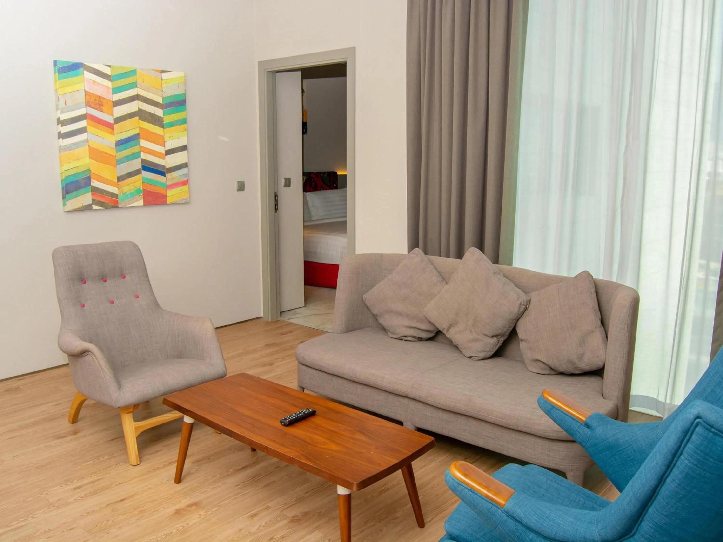 Bedroom in Ibis Styles Dubai Jumeira