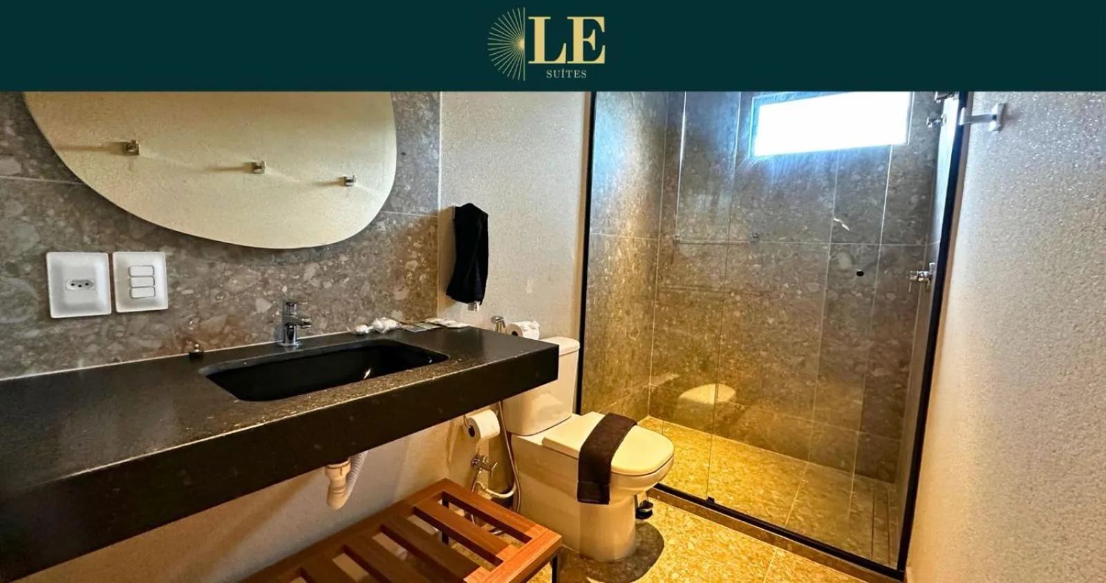 Shower in Setai Yacht Apart Hotel by lesuites