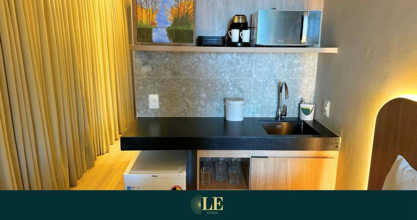 minibar in Setai Yacht Apart Hotel by lesuites