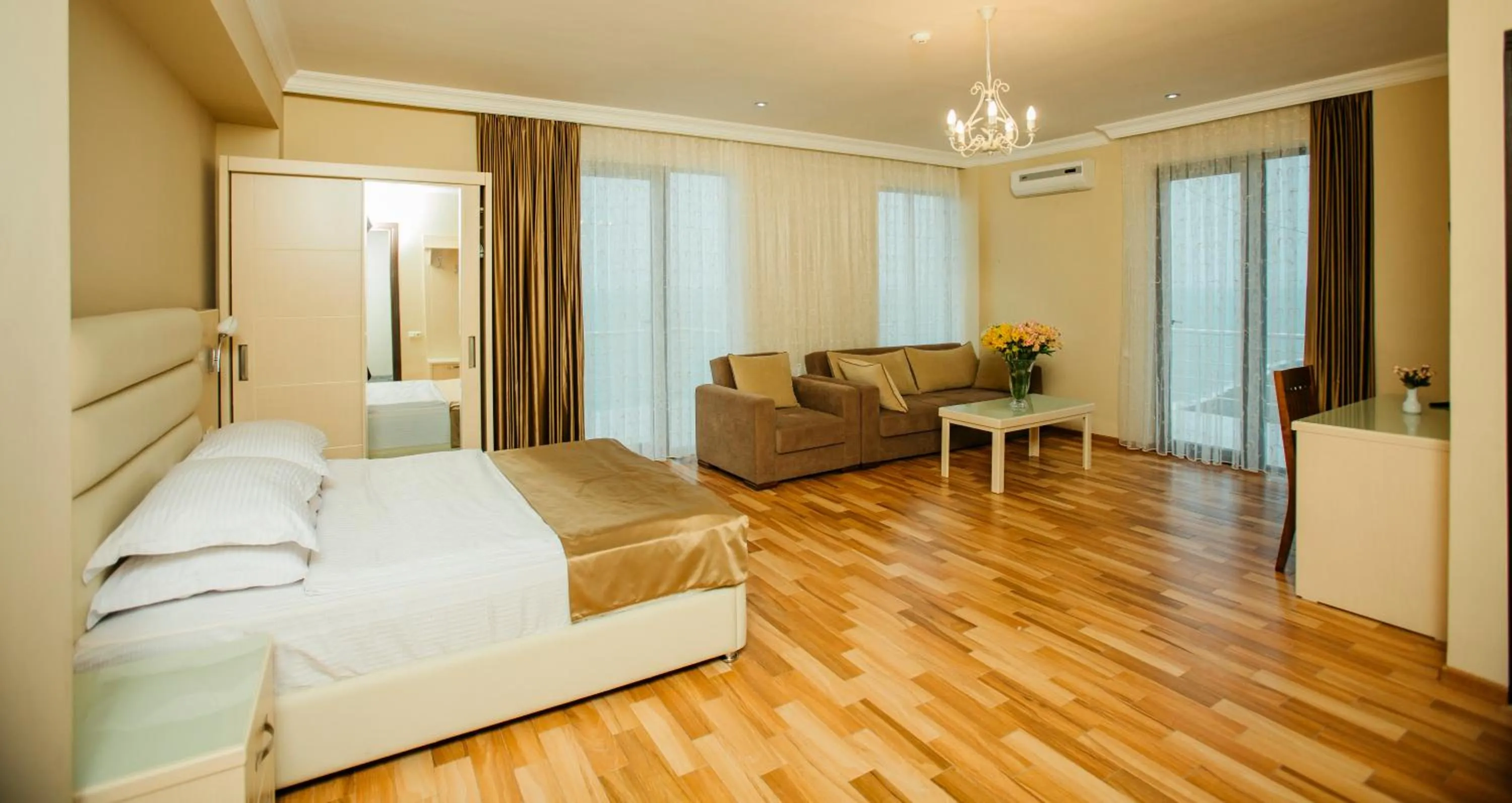 Bedroom in Kobuleti Pearl Of Sea Hotel & Spa