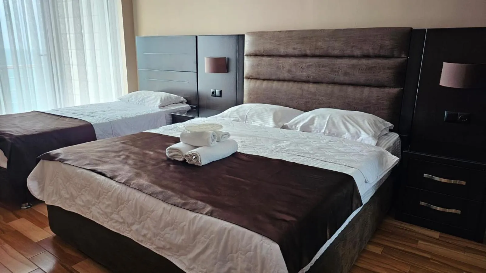 Bed in Kobuleti Pearl Of Sea Hotel & Spa