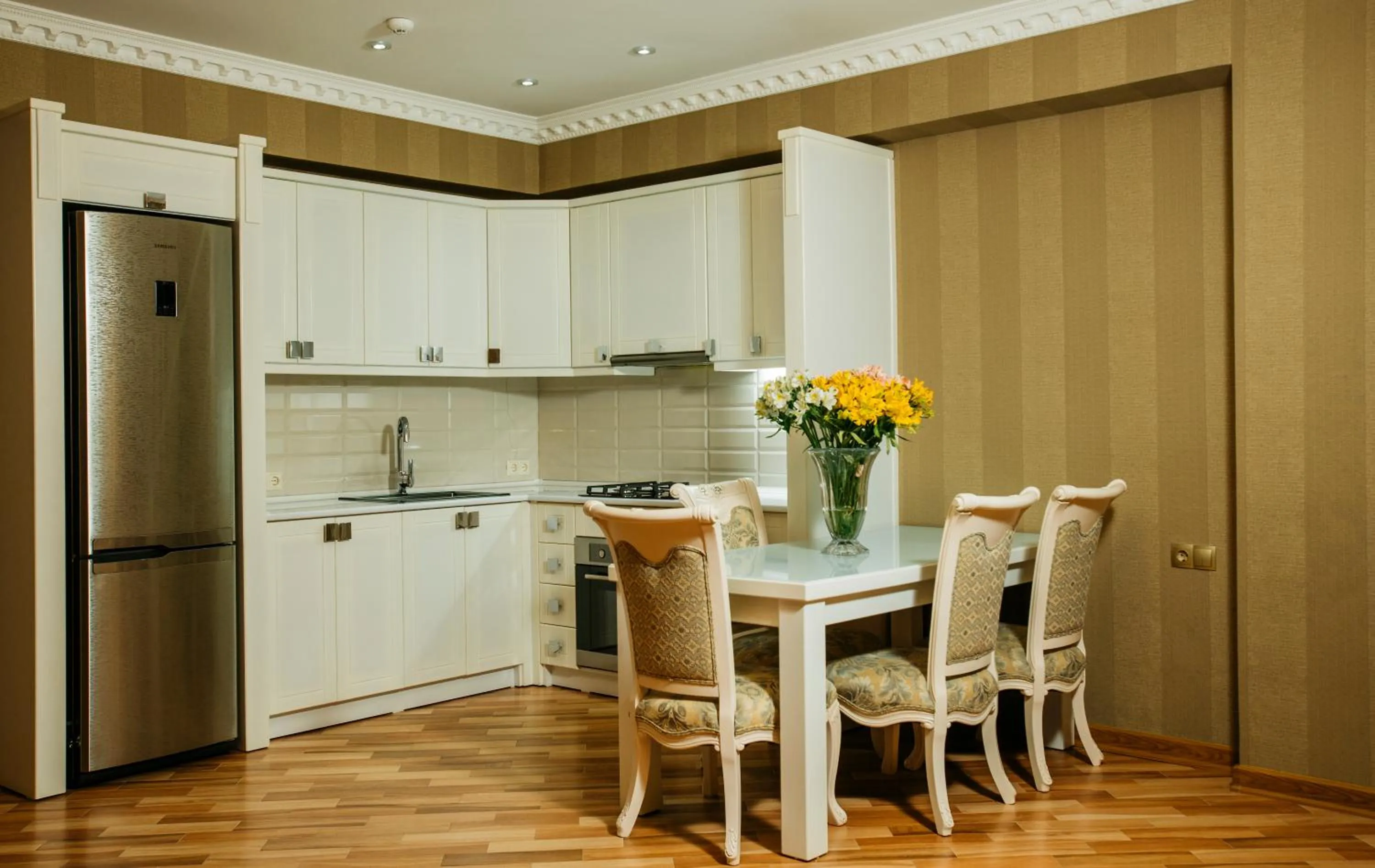 Kitchen or kitchenette in Kobuleti Pearl Of Sea Hotel & Spa