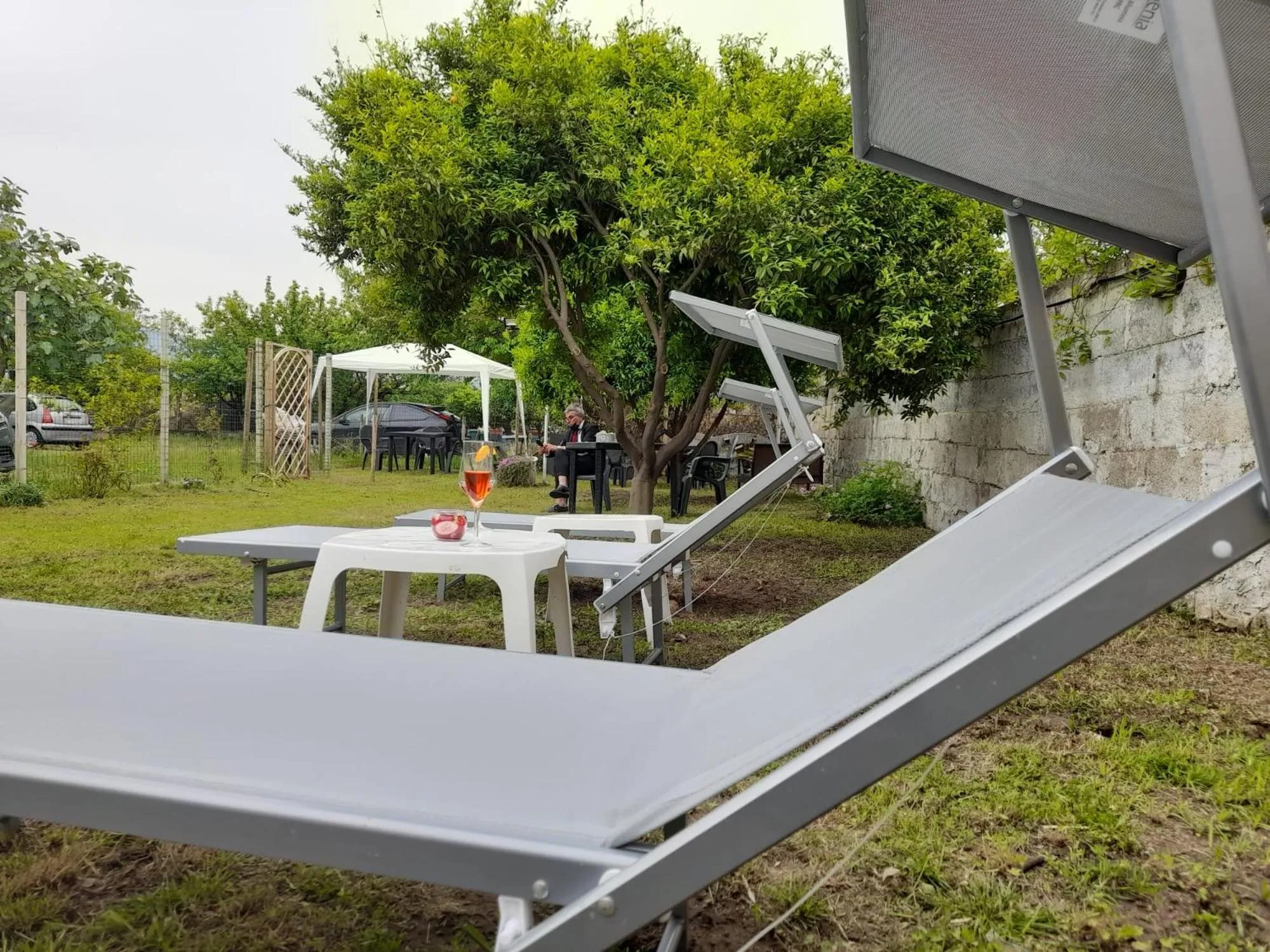 Garden in City Pompei Accommodations