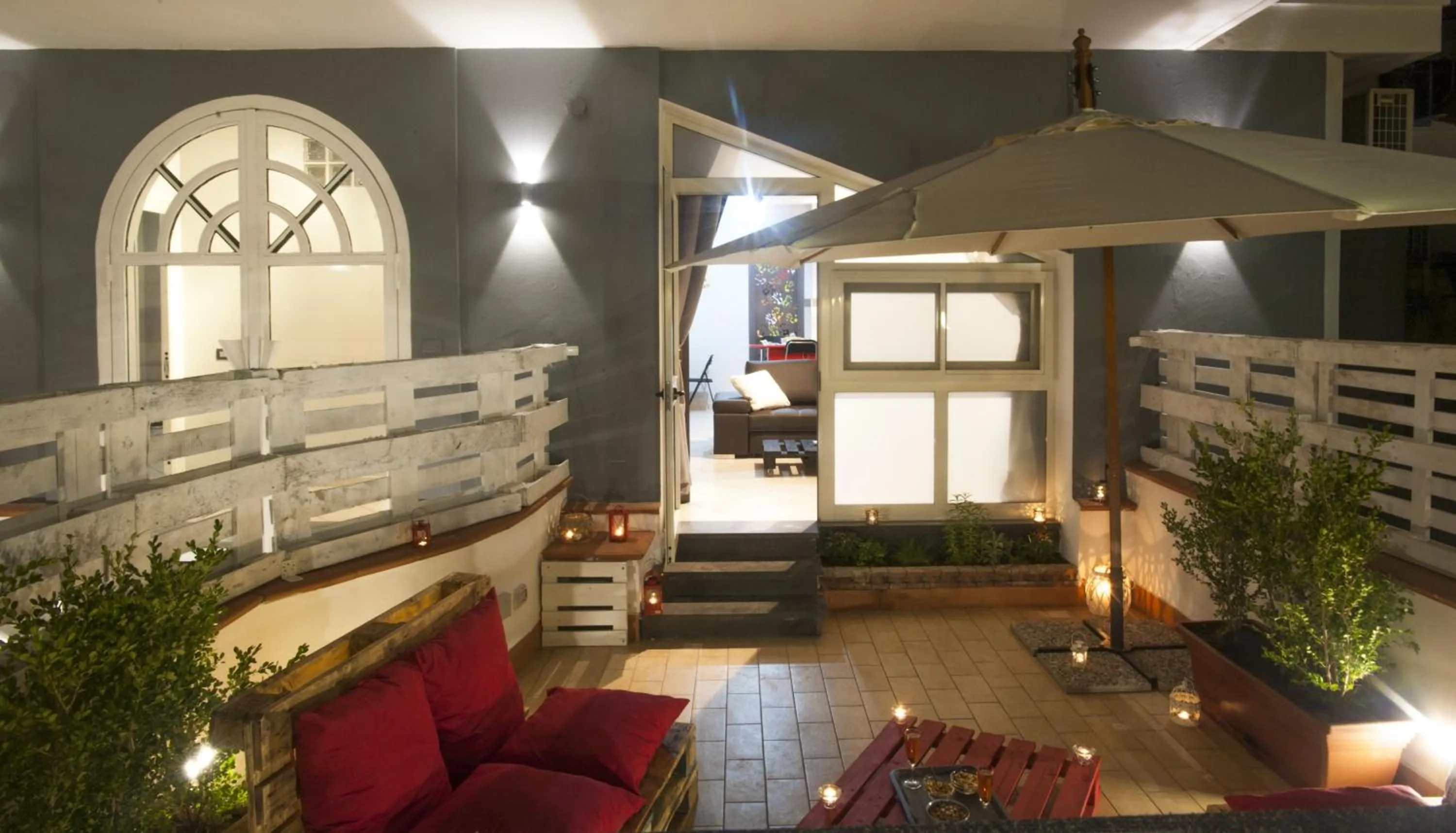 Facade/entrance in City Pompei Accommodations