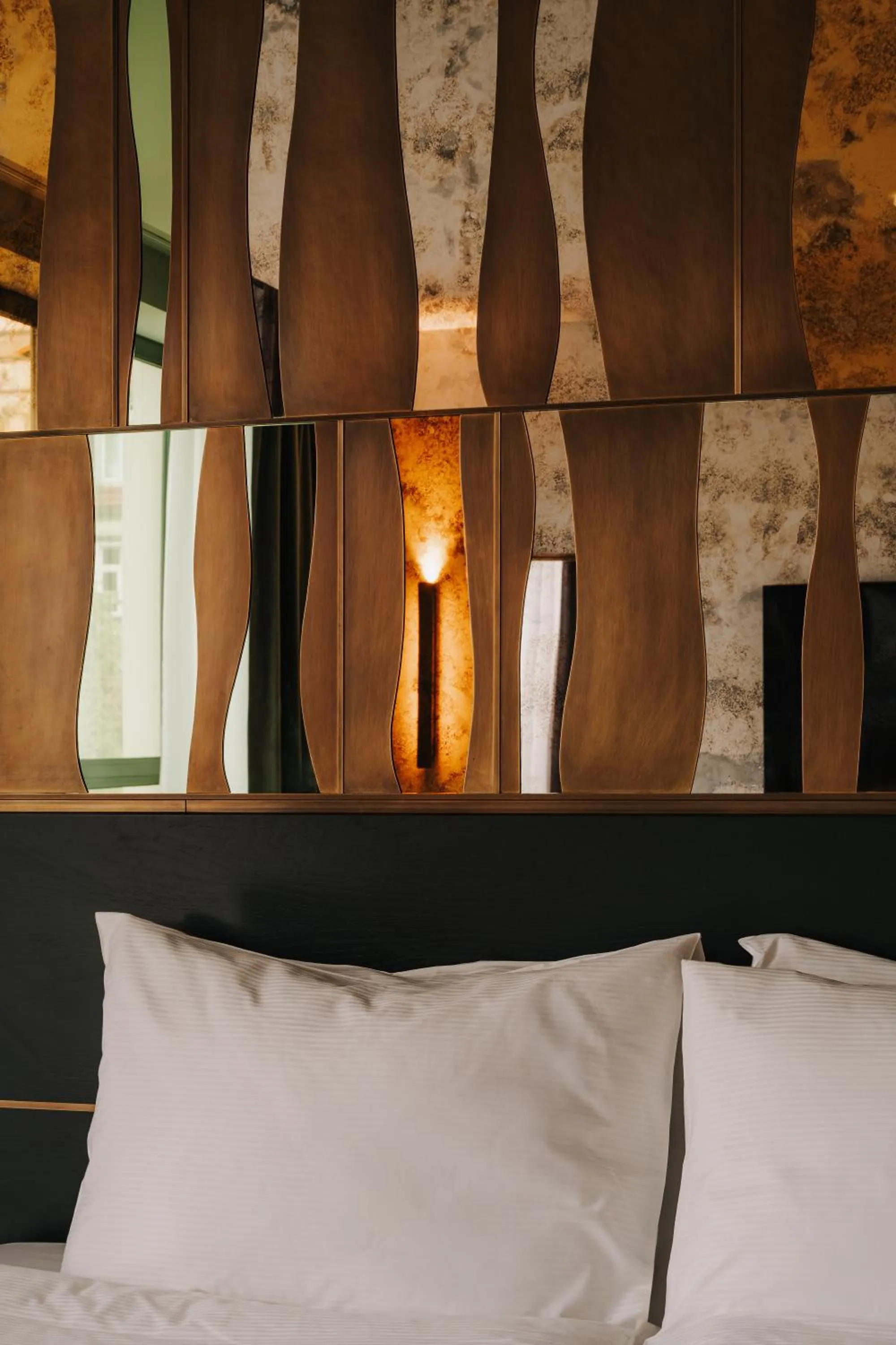 Bed in The Cyrus Hotel