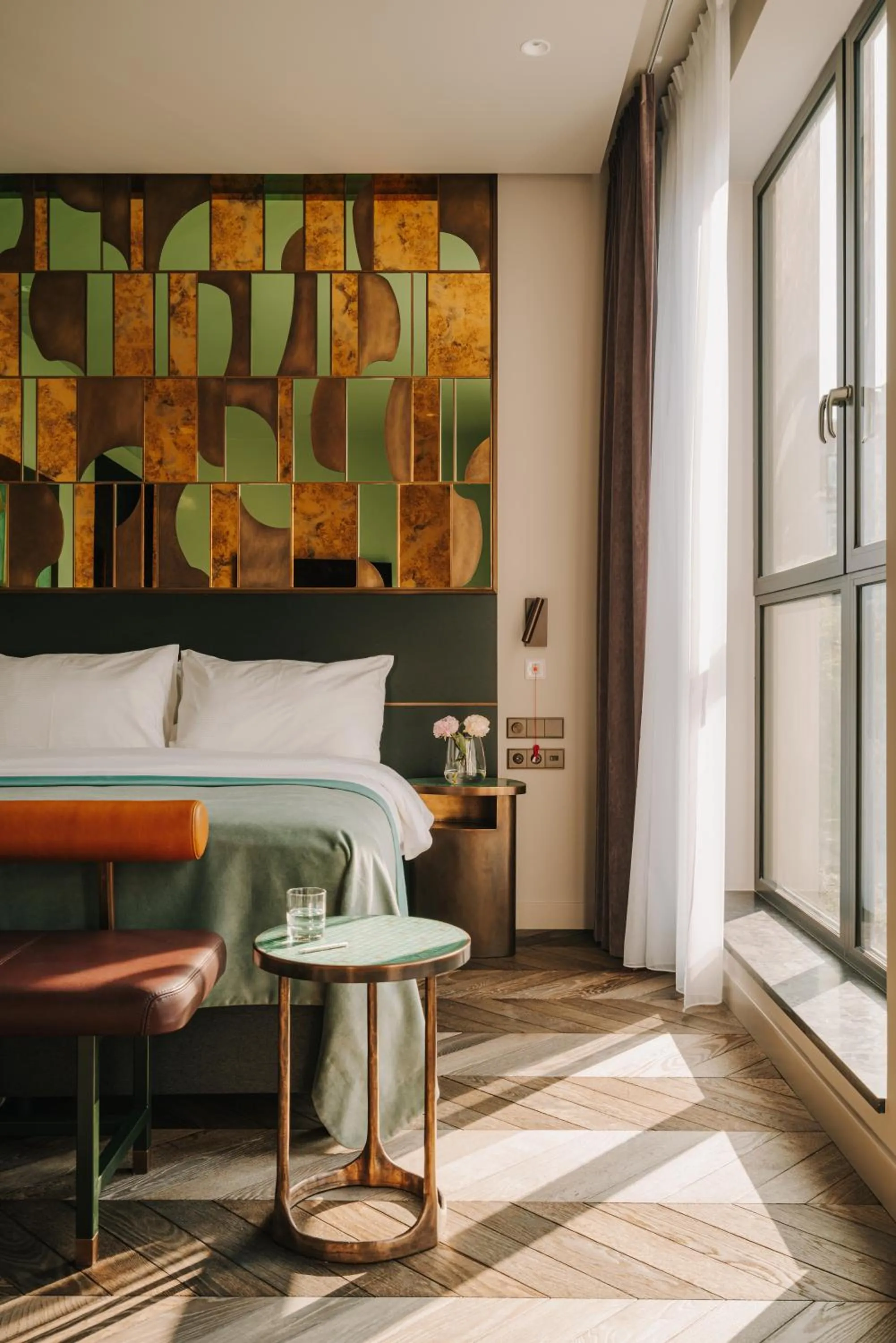 Bed in The Cyrus Hotel