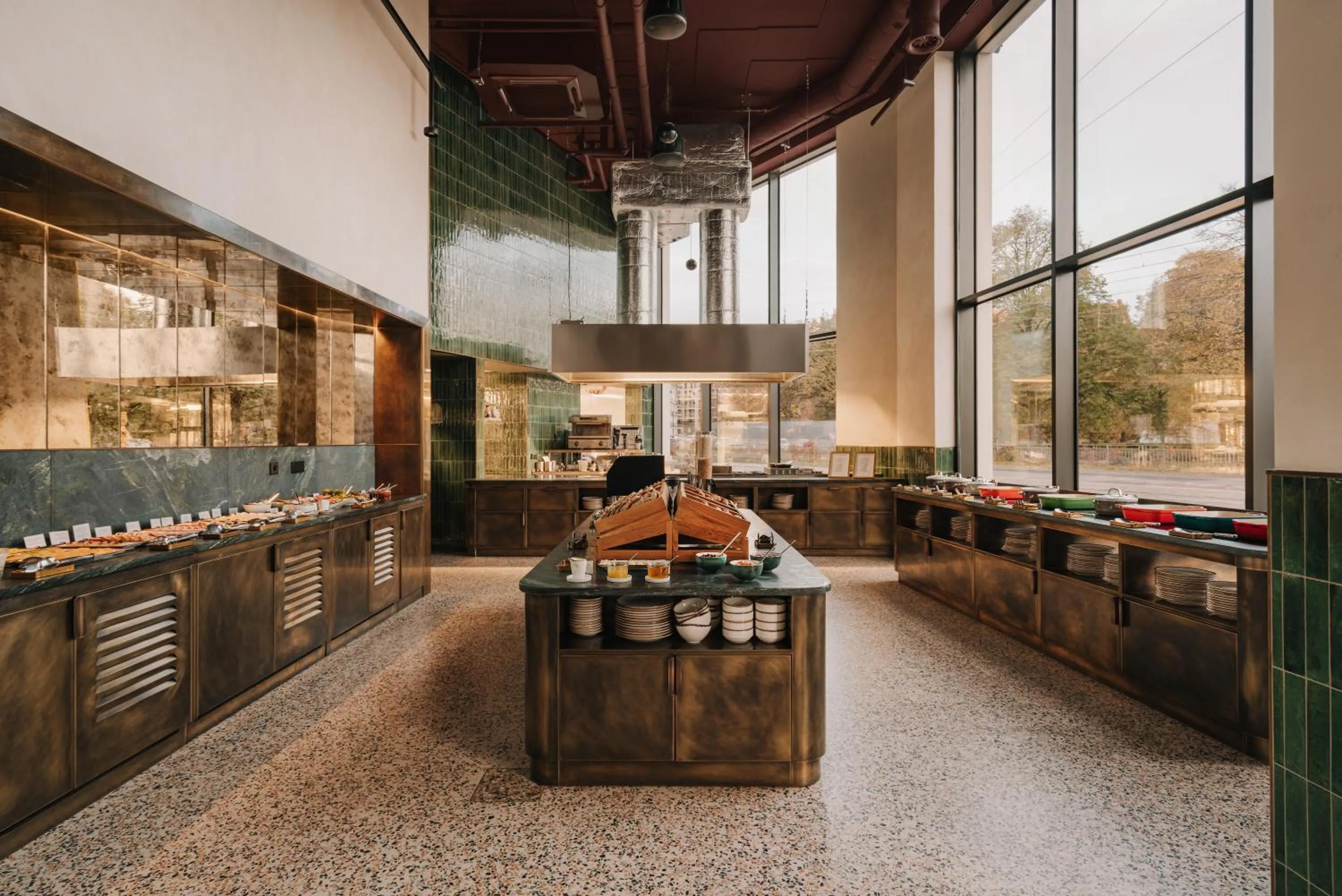 Breakfast in The Cyrus Hotel