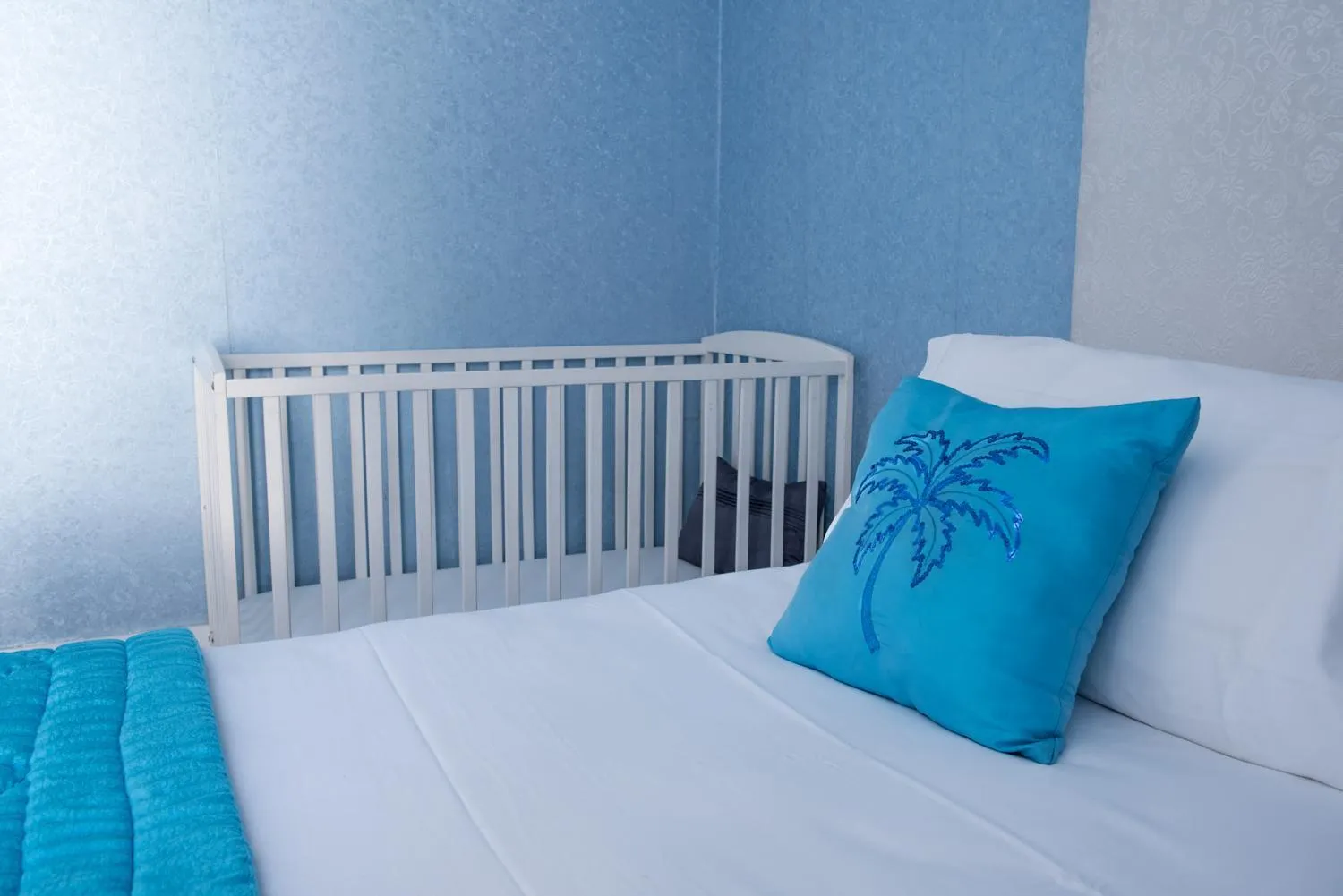 Bed in Hotel Raymond VII