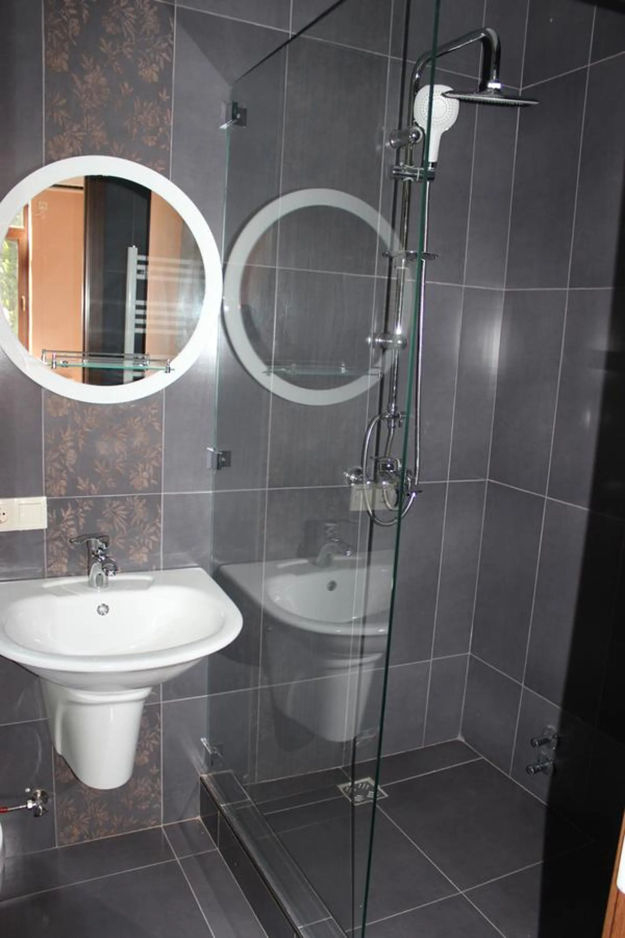 Shower, Bathroom in Point Hotel Tbilisi