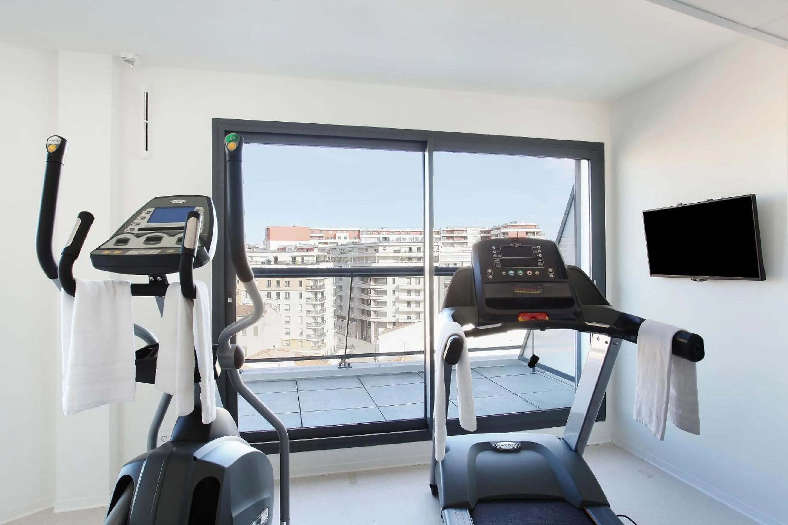 Fitness centre/facilities in Appart'hôtel Odalys City - Marseille Prado