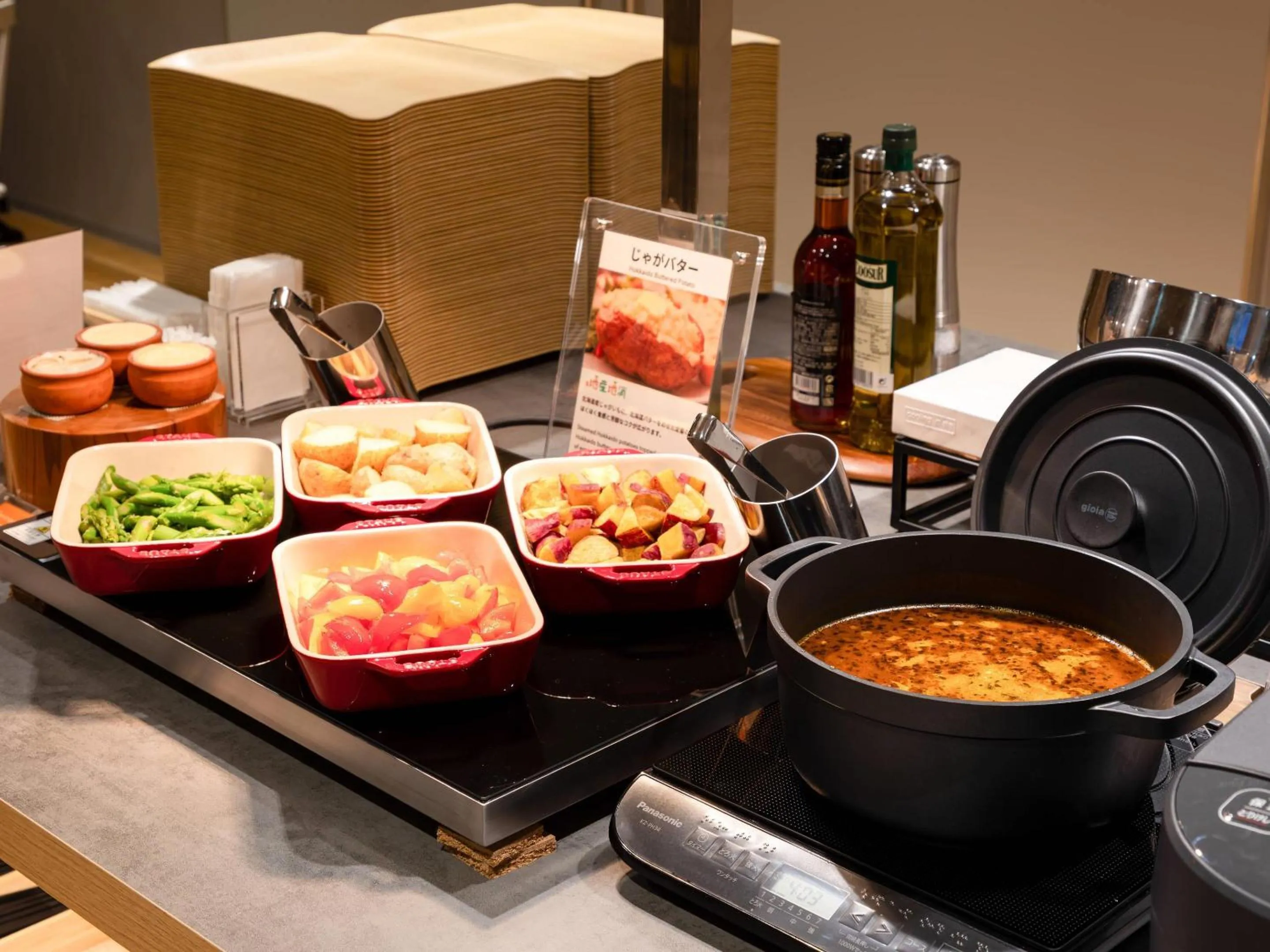 Breakfast in Comfort Hotel ERA Sapporo North