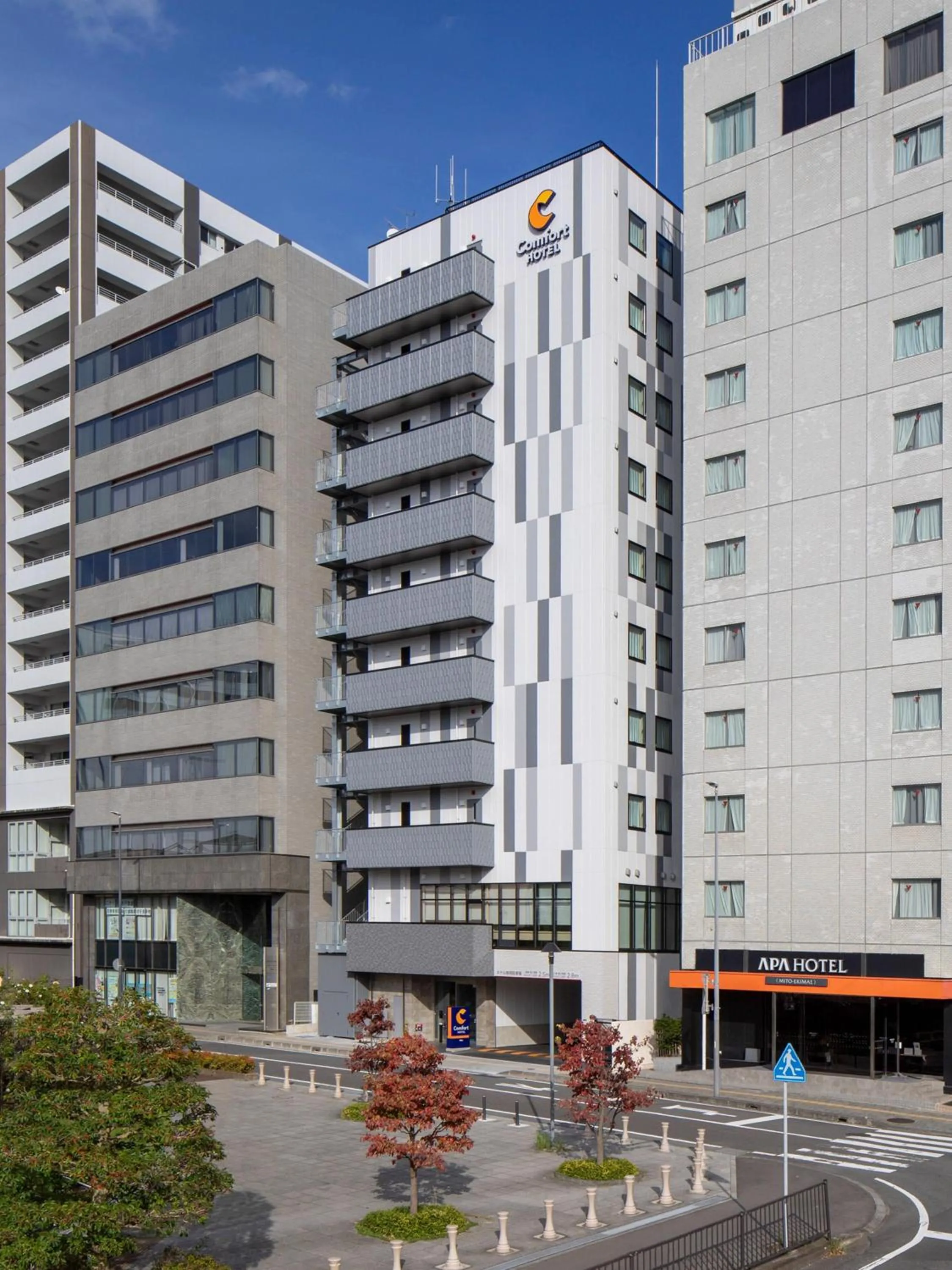 Property building in Comfort Hotel Mito