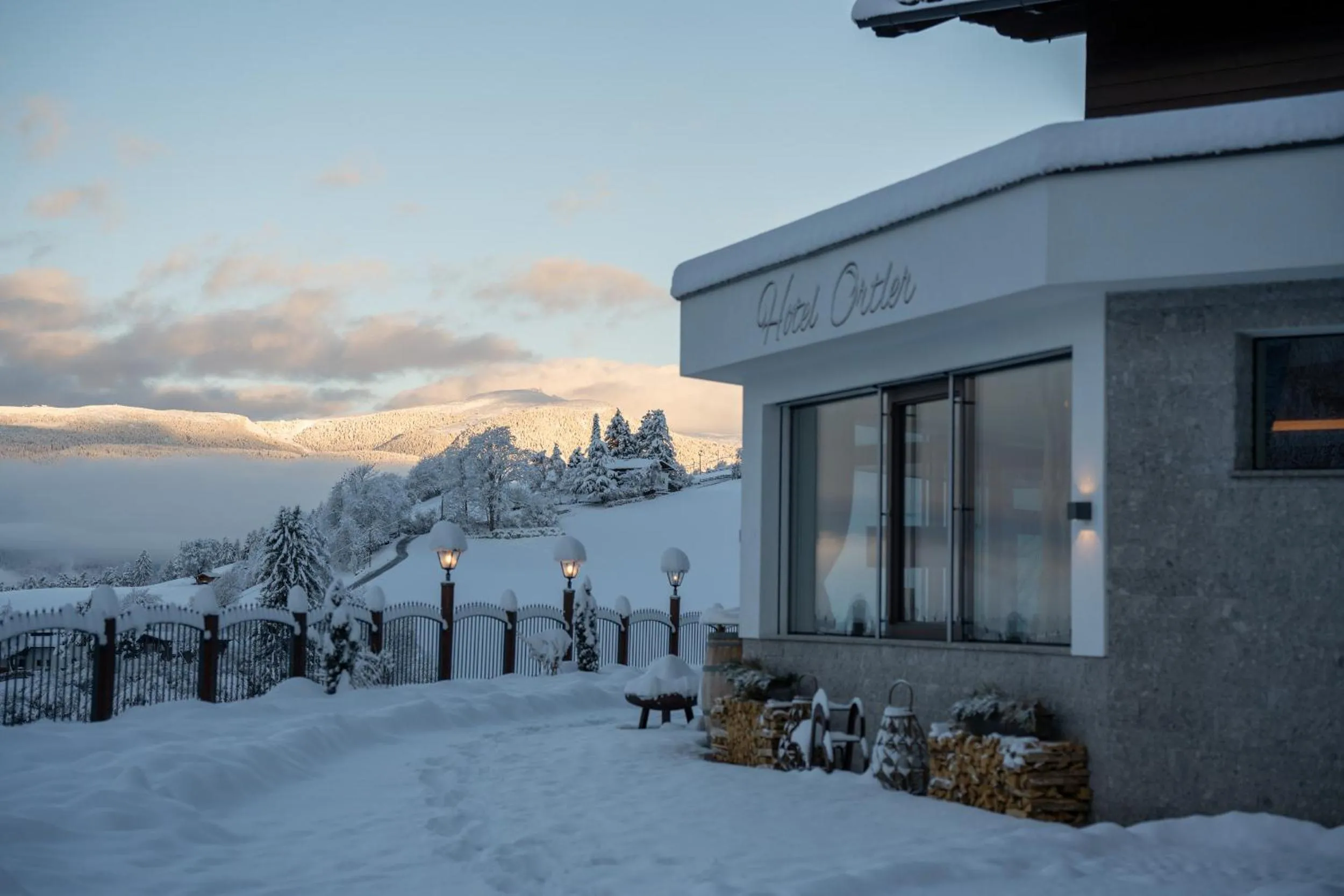 Property building in Hotel Ortler