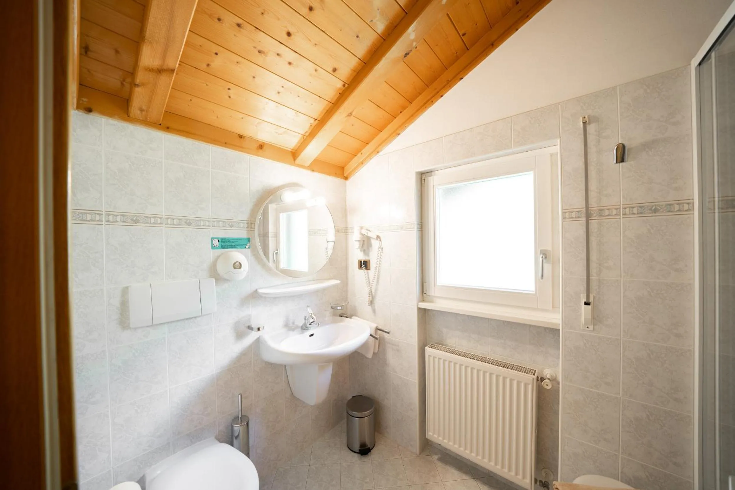 Bathroom in Hotel Ortler