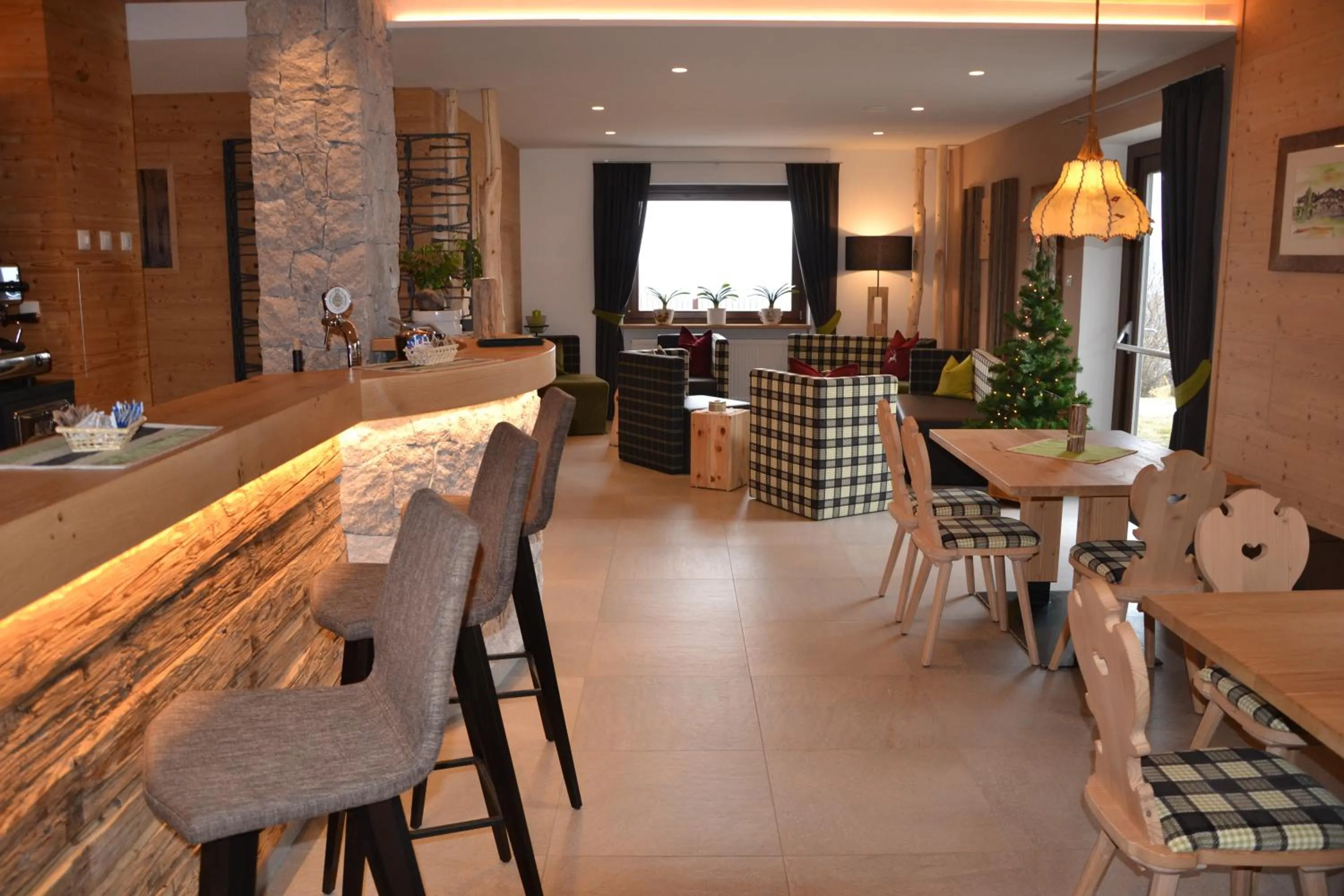 Lounge or bar in Hotel Ortler