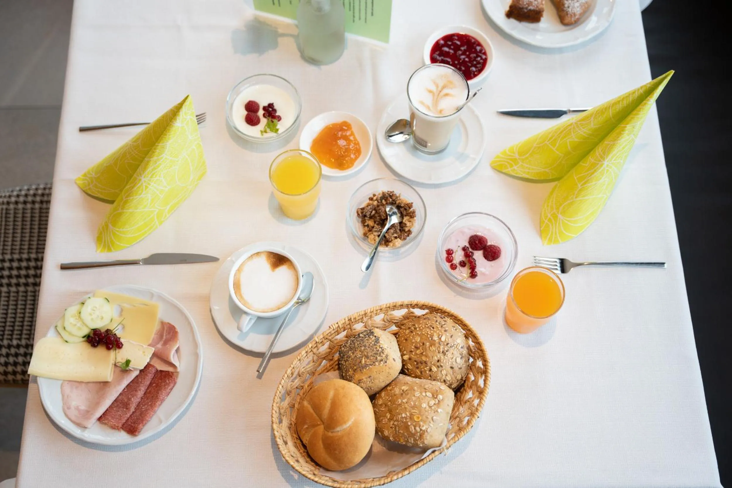 Breakfast in Hotel Ortler