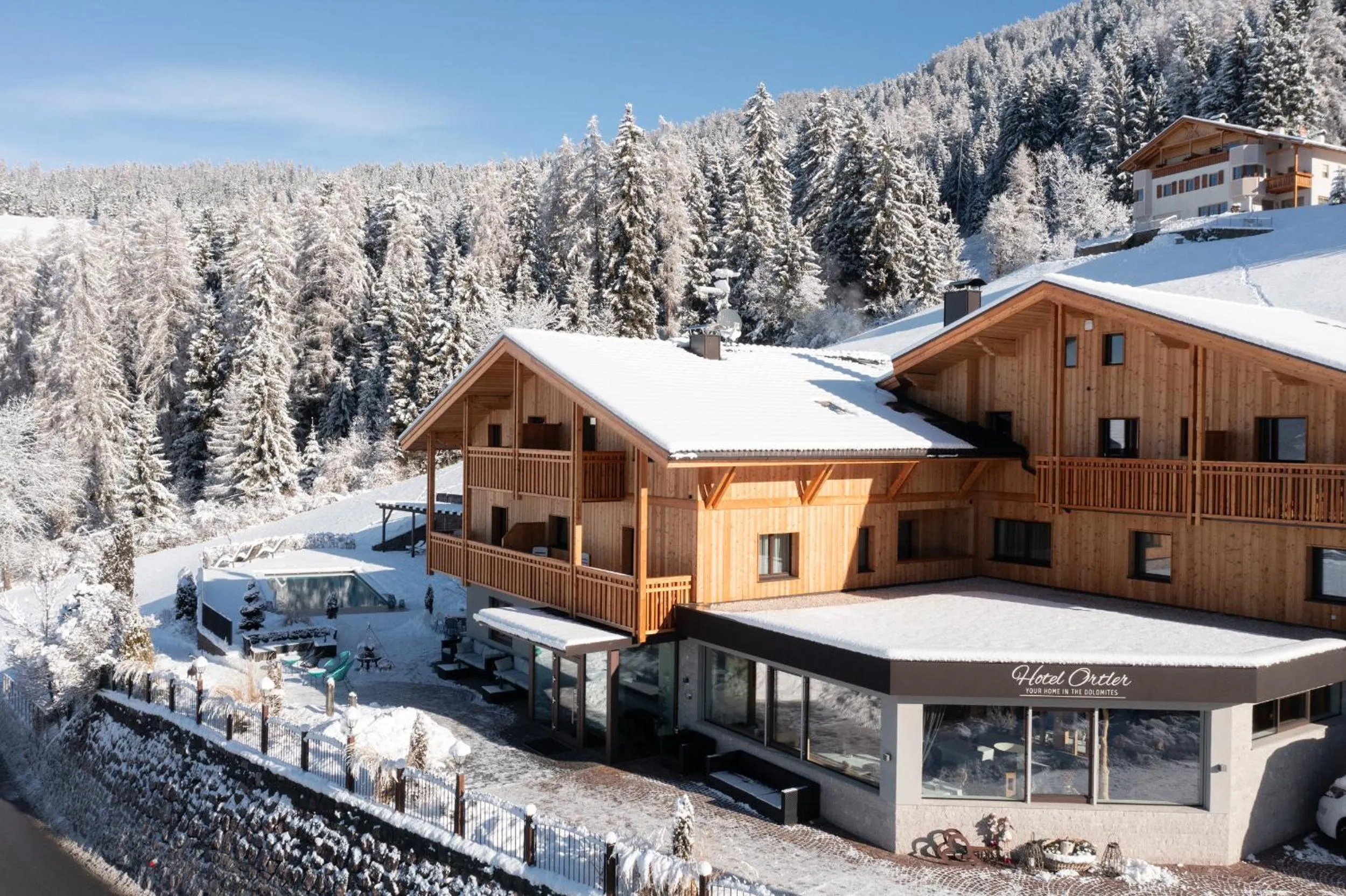 Property building in Hotel Ortler