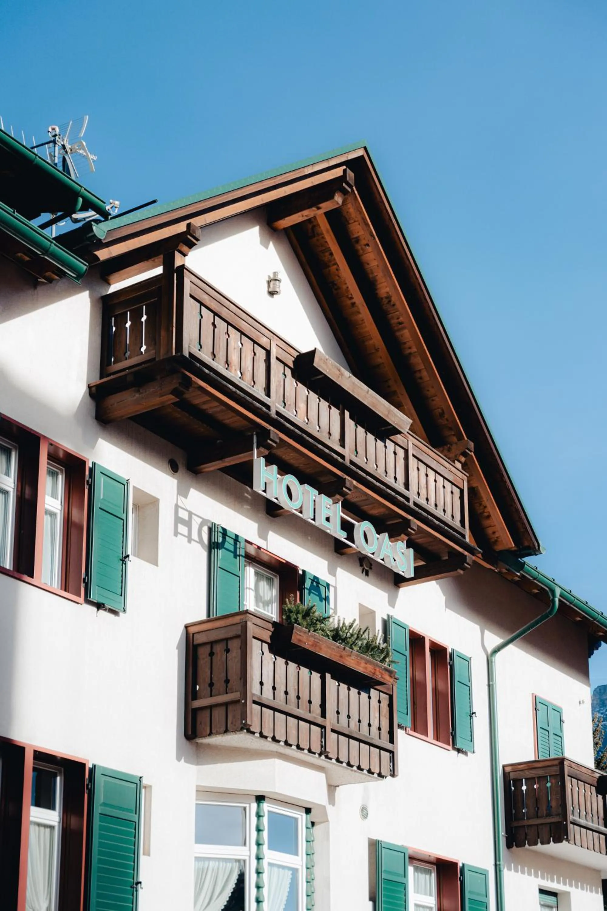 Property building in Hotel Oasi