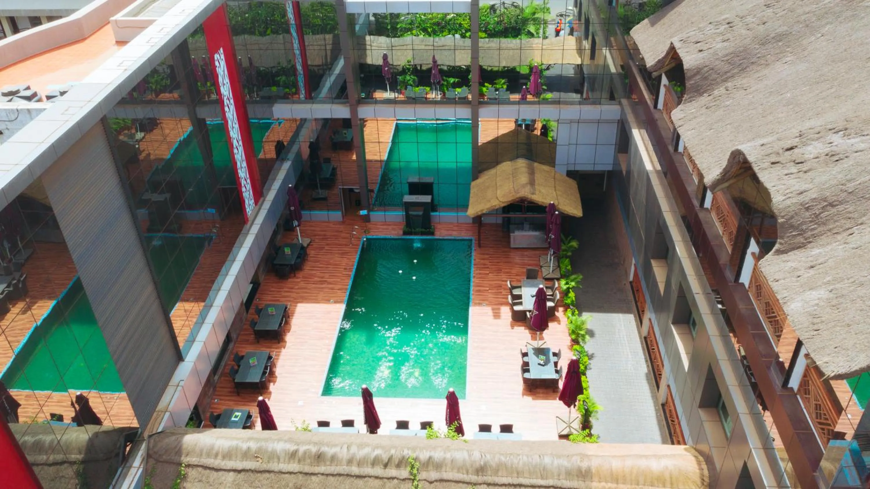 Restaurant/places to eat in Hotel Lubumbashi