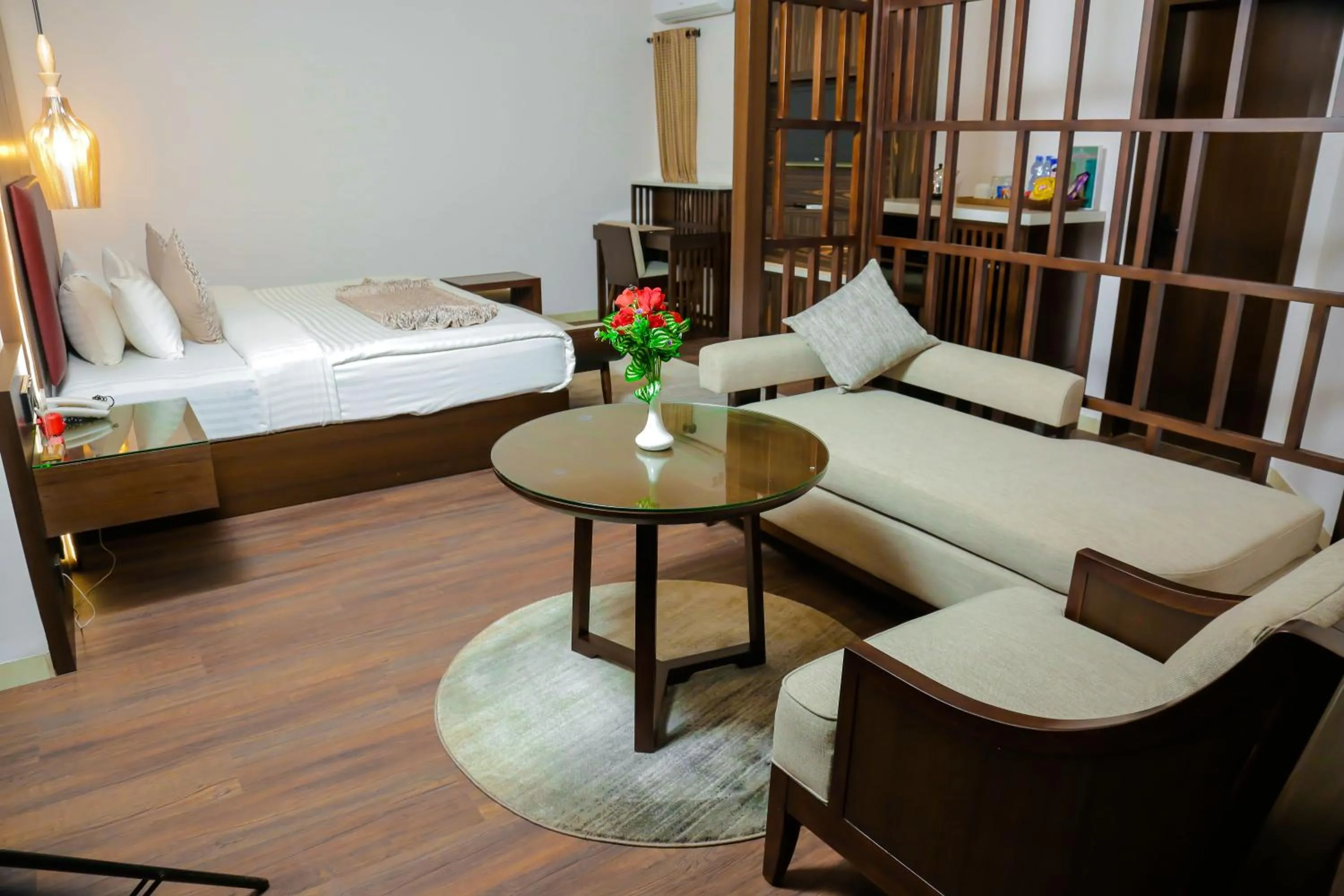 Bed in Hotel Lubumbashi