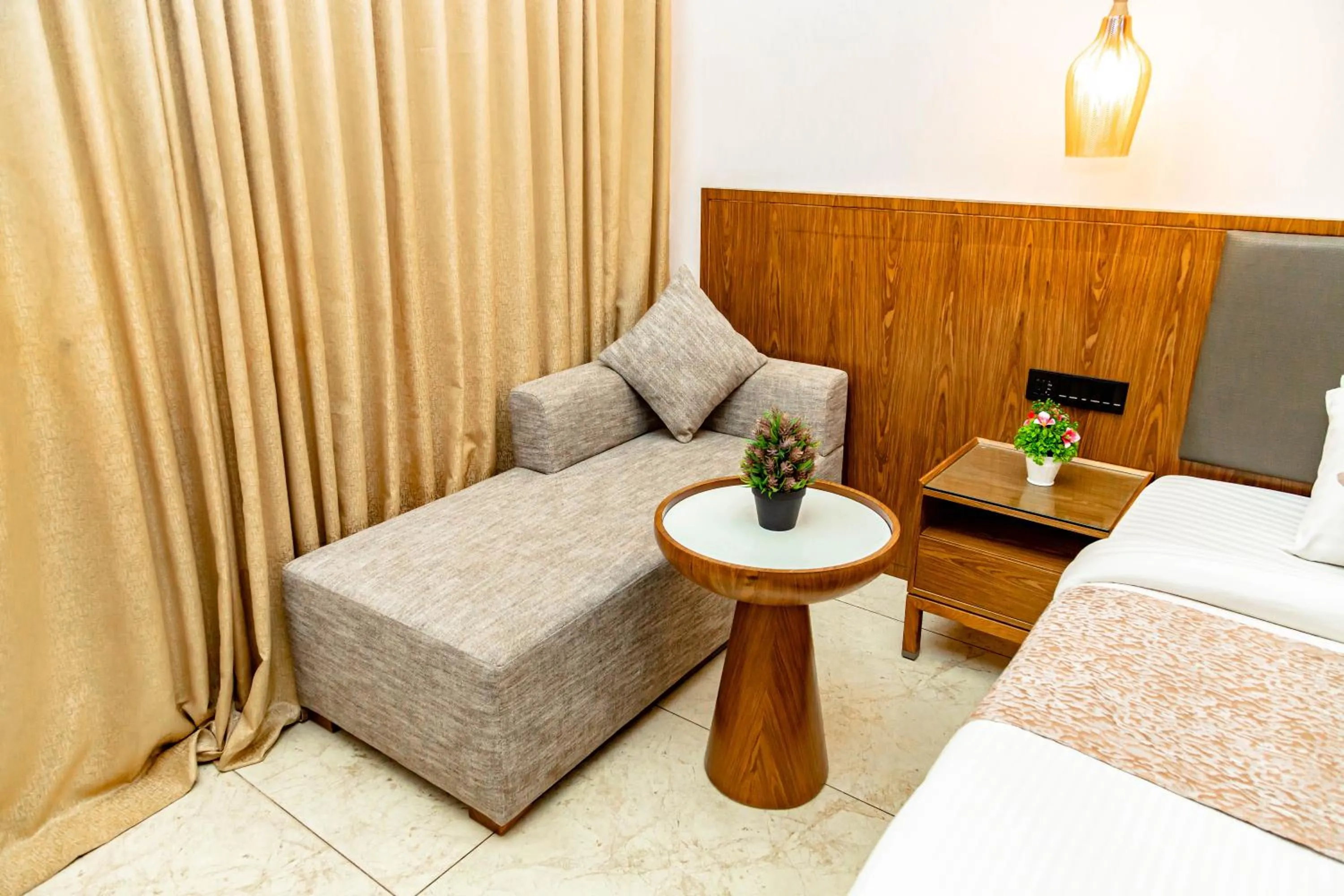 Bed in Hotel Lubumbashi