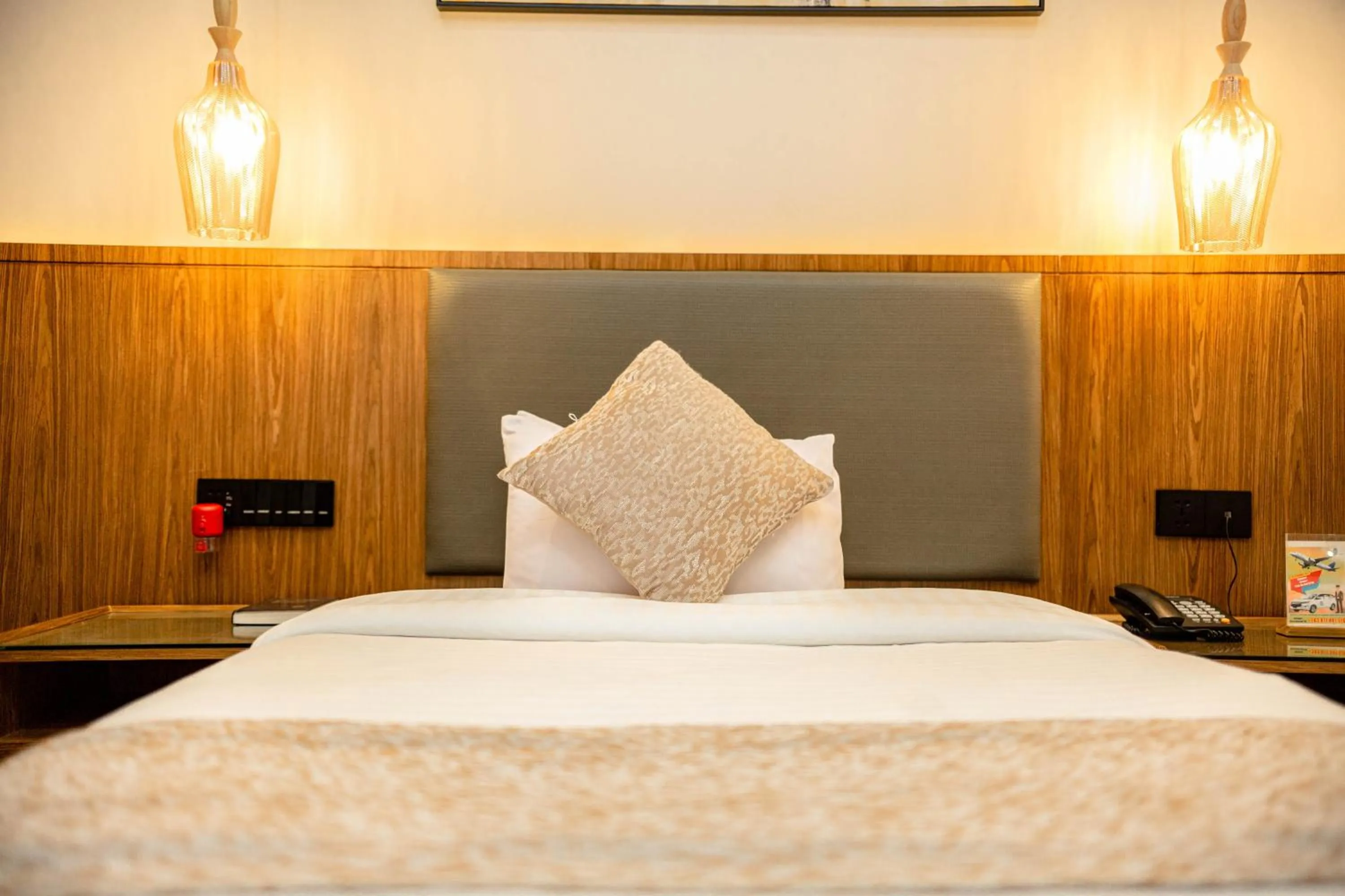 Bed in Hotel Lubumbashi