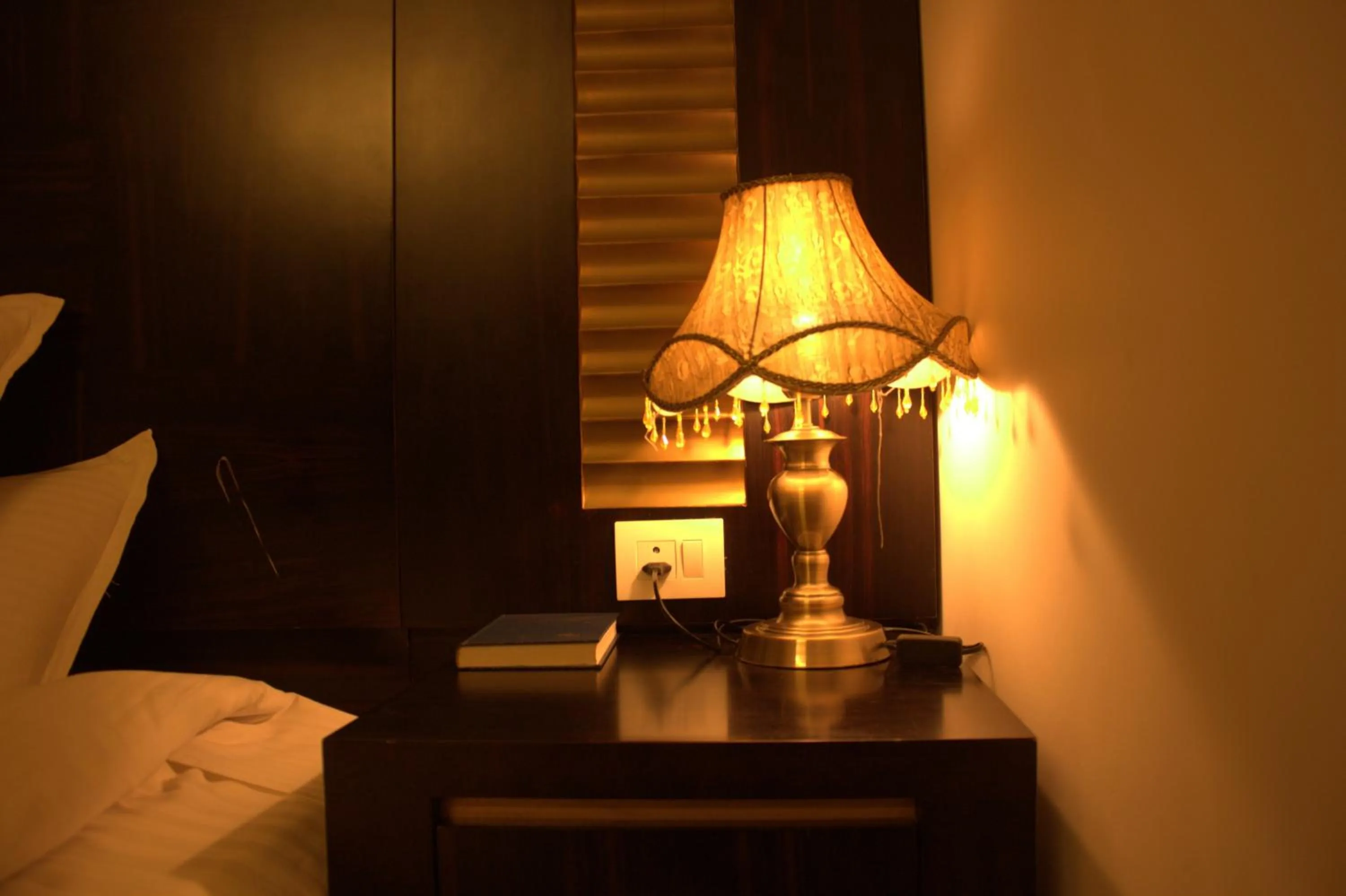 Bedroom, Bed in Hotel Lubumbashi