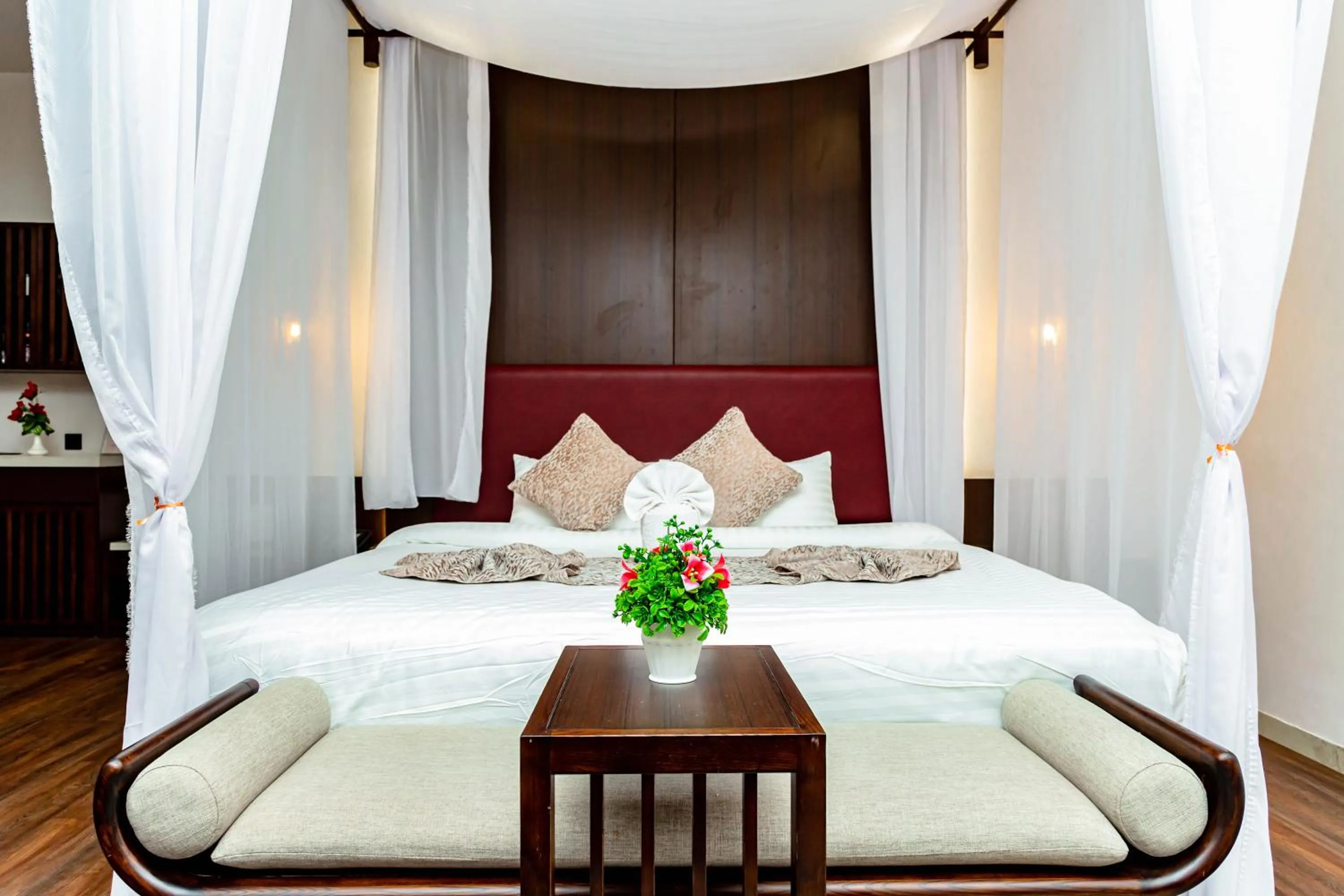 Bed in Hotel Lubumbashi