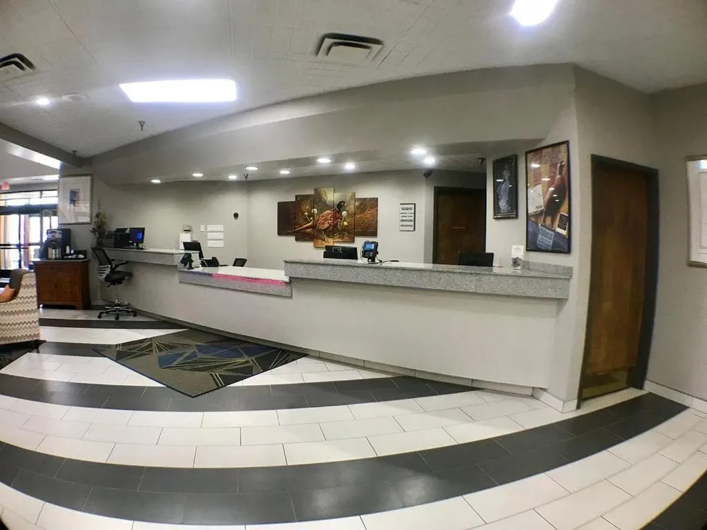 Lobby or reception in Crossroads Hotel and Huron Event Center