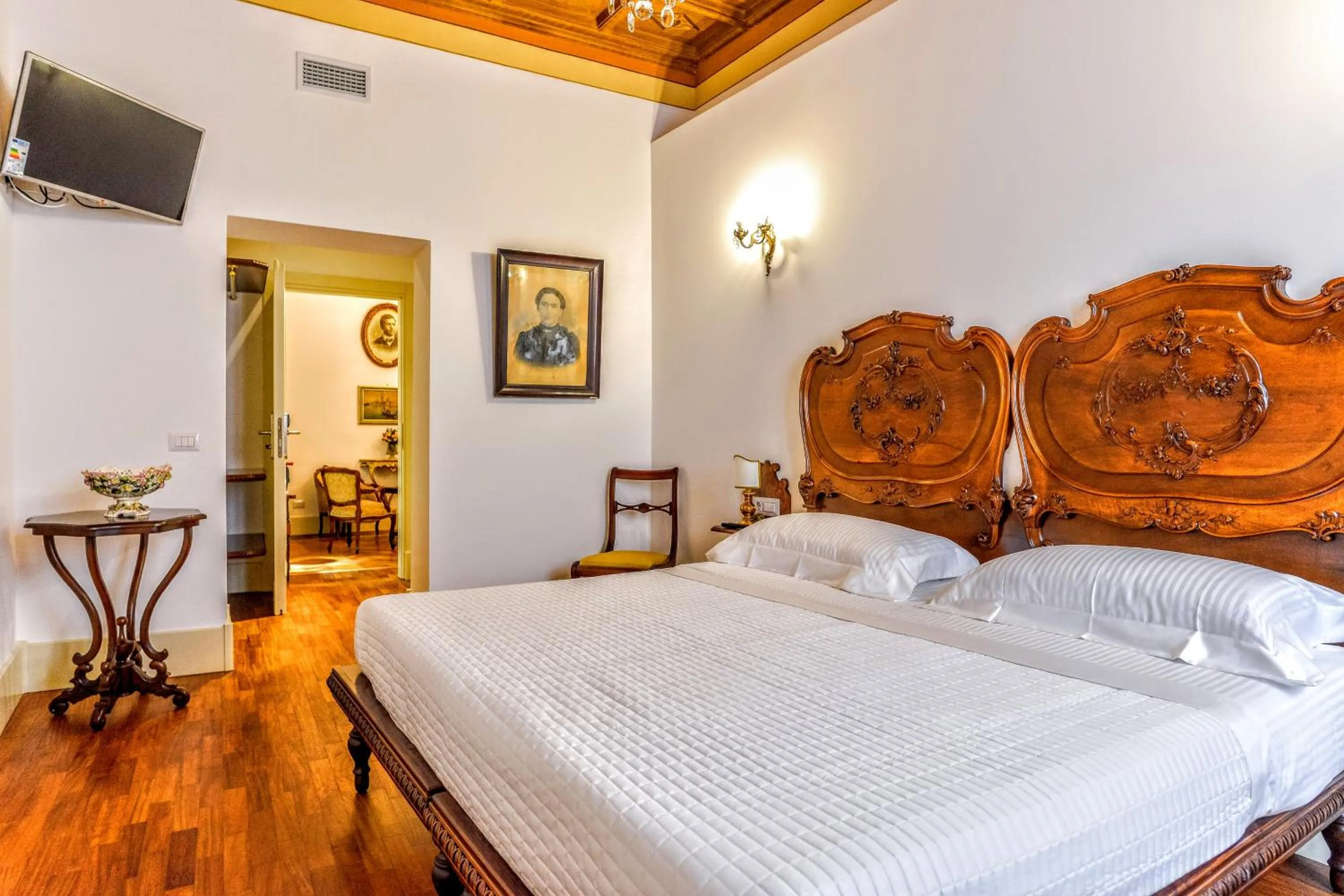 Bed in Arpinelli Relais