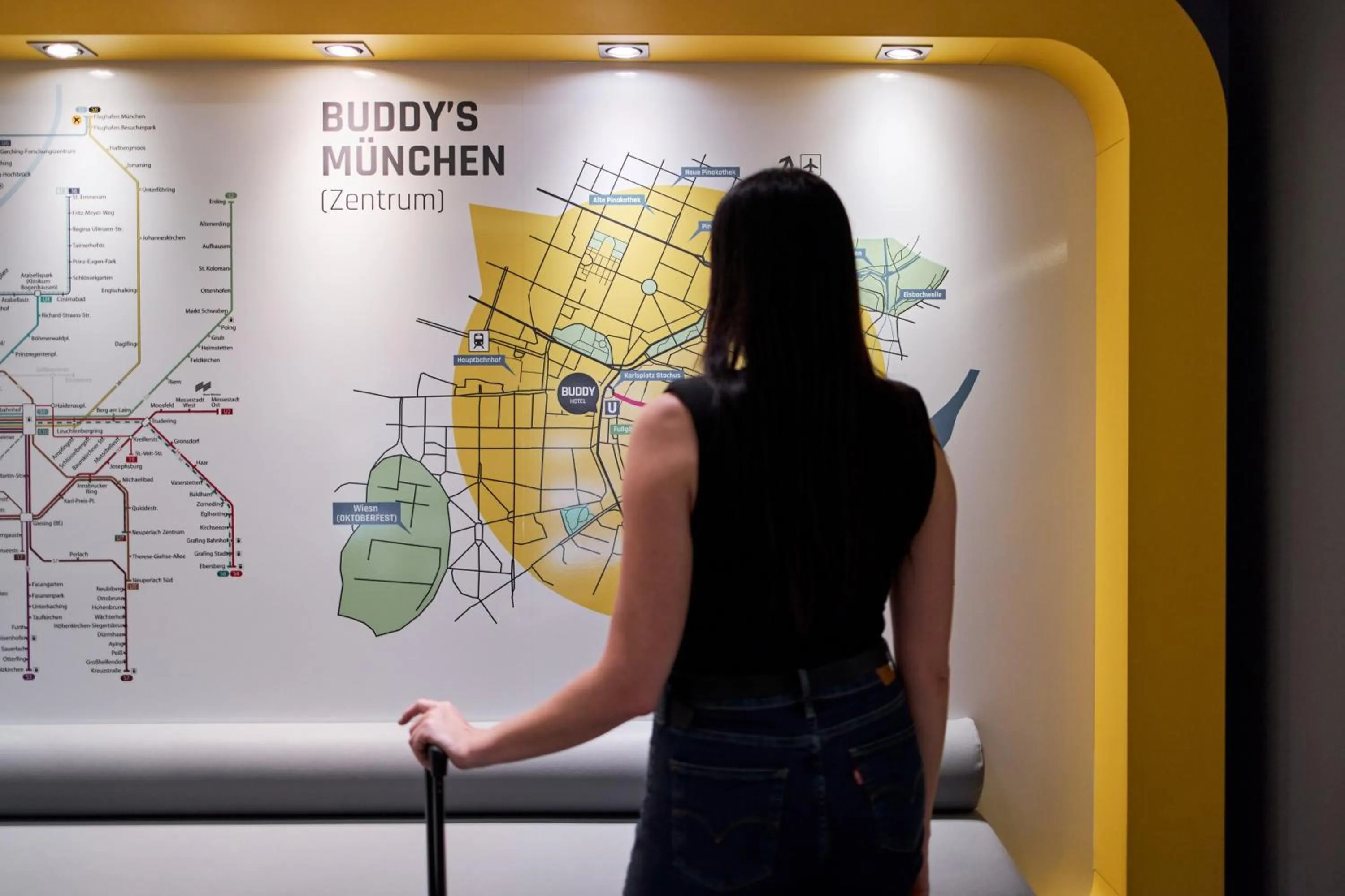 Decorative detail in Buddy Hotel